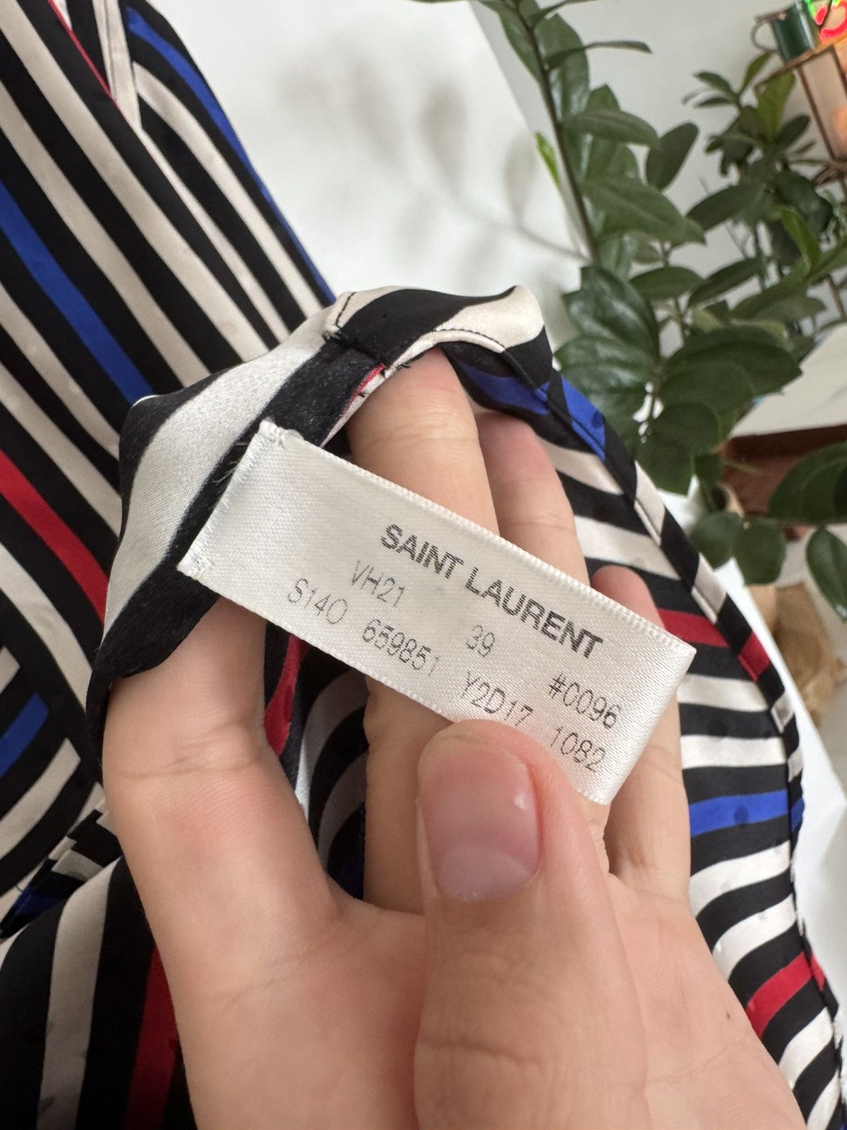 Saint Laurent Paris Silk Runway Sample shirt 39 Size US M / EU 48-50 / 2 - 4 Thumbnail