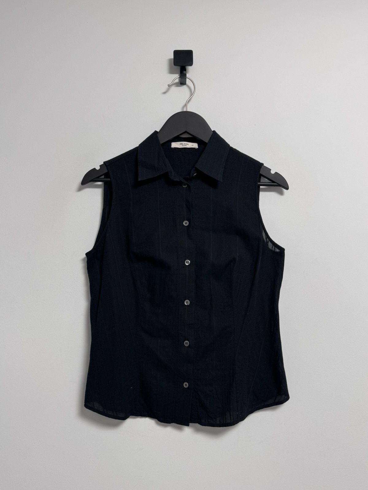 Prada Prada Vest Women’s Cotton Luxury Button Size M / US 6-8 / IT 42-44 - 1 Thumbnail