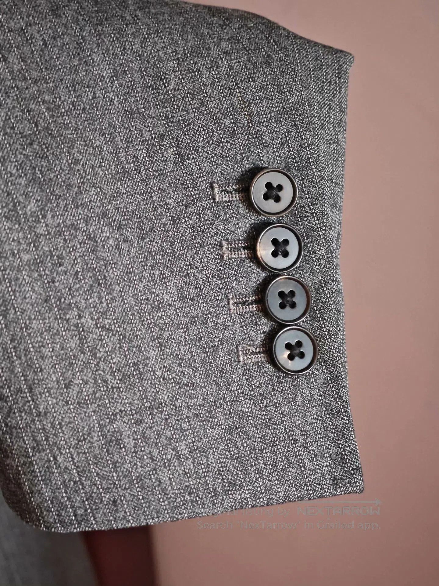 Brioni Italian Marzotto Grey Wool Blazer. Size US S / EU 44-46 / 1 - 4 Thumbnail