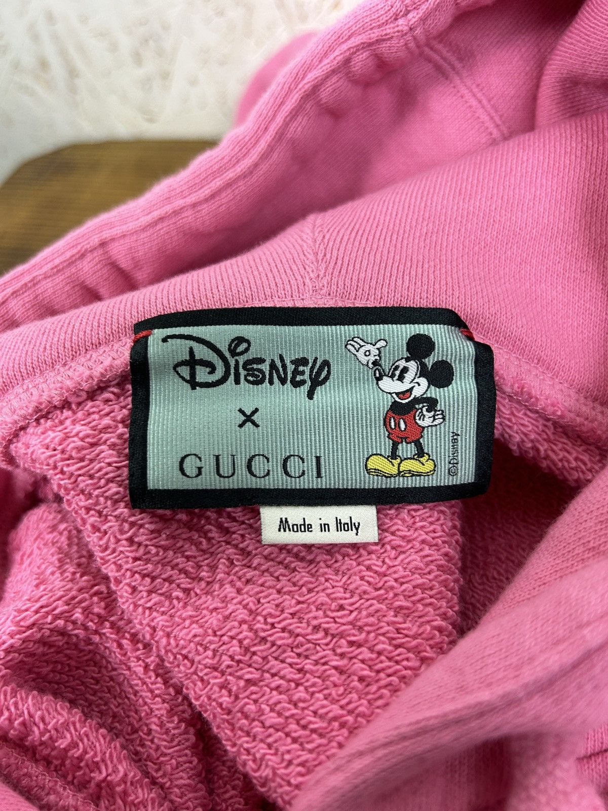 Disney × Gucci Gucci x Disney Hooded Dress Mickey Minnie Mouse Print S Pink Size S / US 4 / IT 40 - 8 Thumbnail