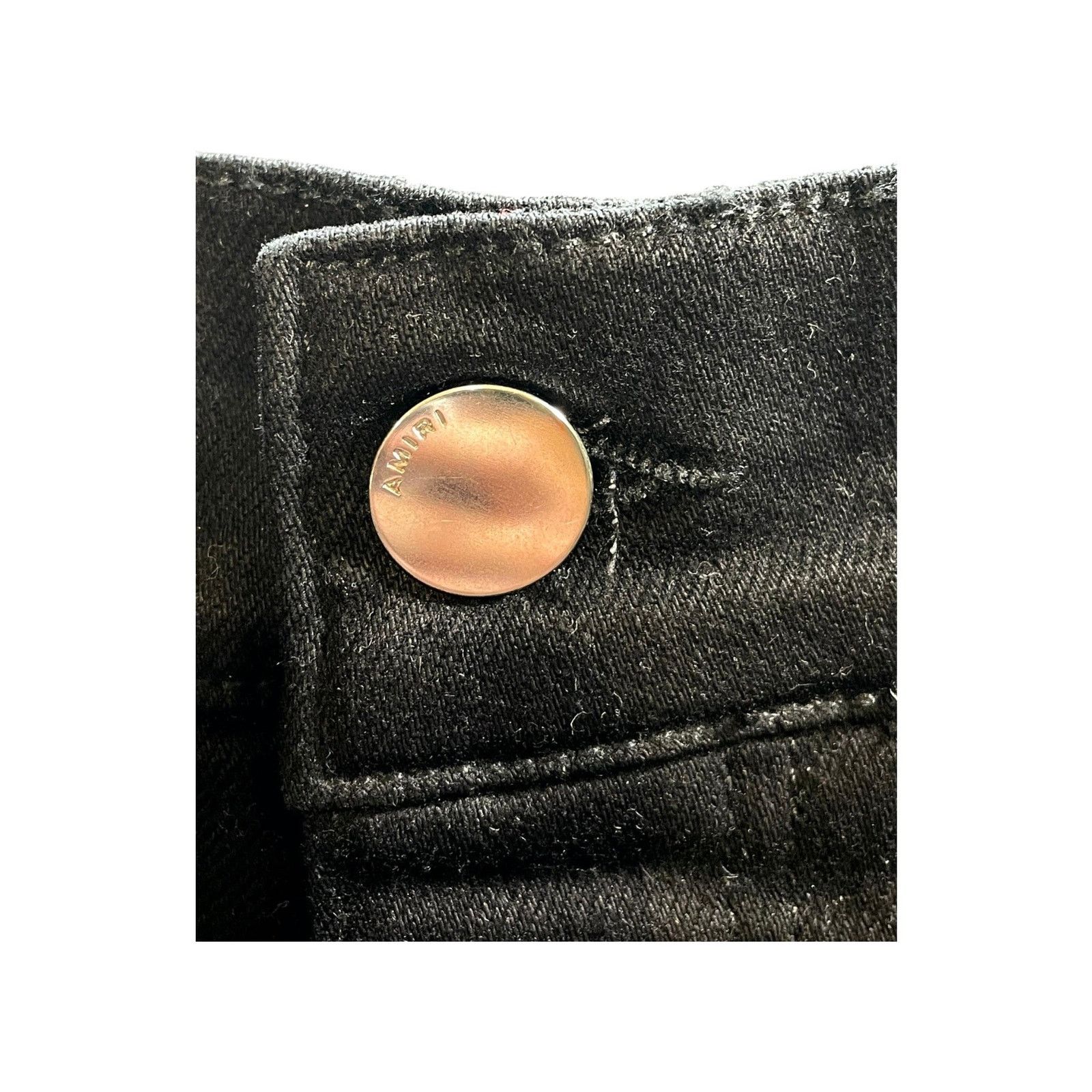 Amiri Amiri Crystal Black & Blue Jeans Size US 31 - 4 Thumbnail