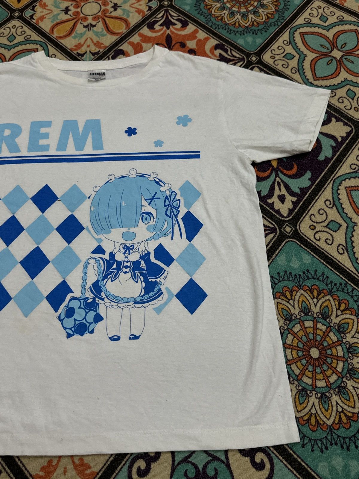 Anime Re:Zero Rem Anime Character Weeb Tshirt Size US M / EU 48-50 / 2 - 6 Thumbnail