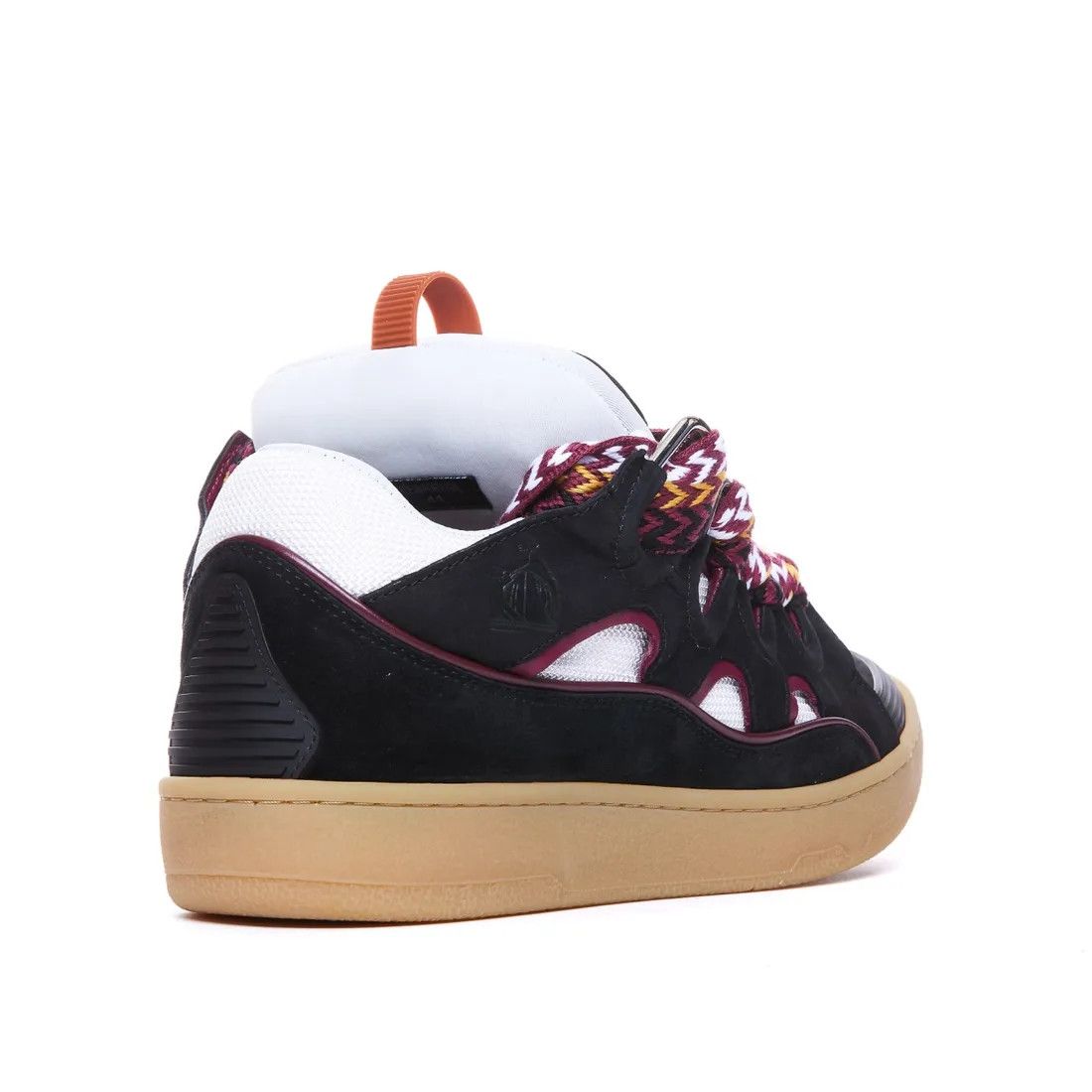 Lanvin o1s22i1n1024 Leather Curb Sneakers in Black Size US 9 / EU 42 - 4 Thumbnail