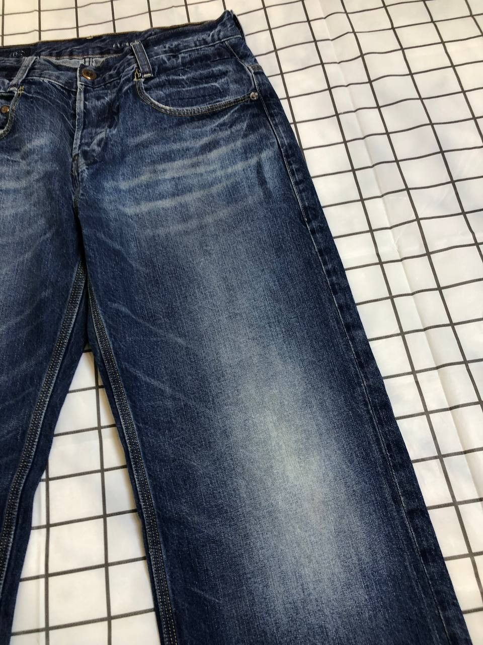 G-Star G-Star RADAR LOW LOOSE' Dark Aged Jeans Size US 30 / EU 46 - 2 Thumbnail