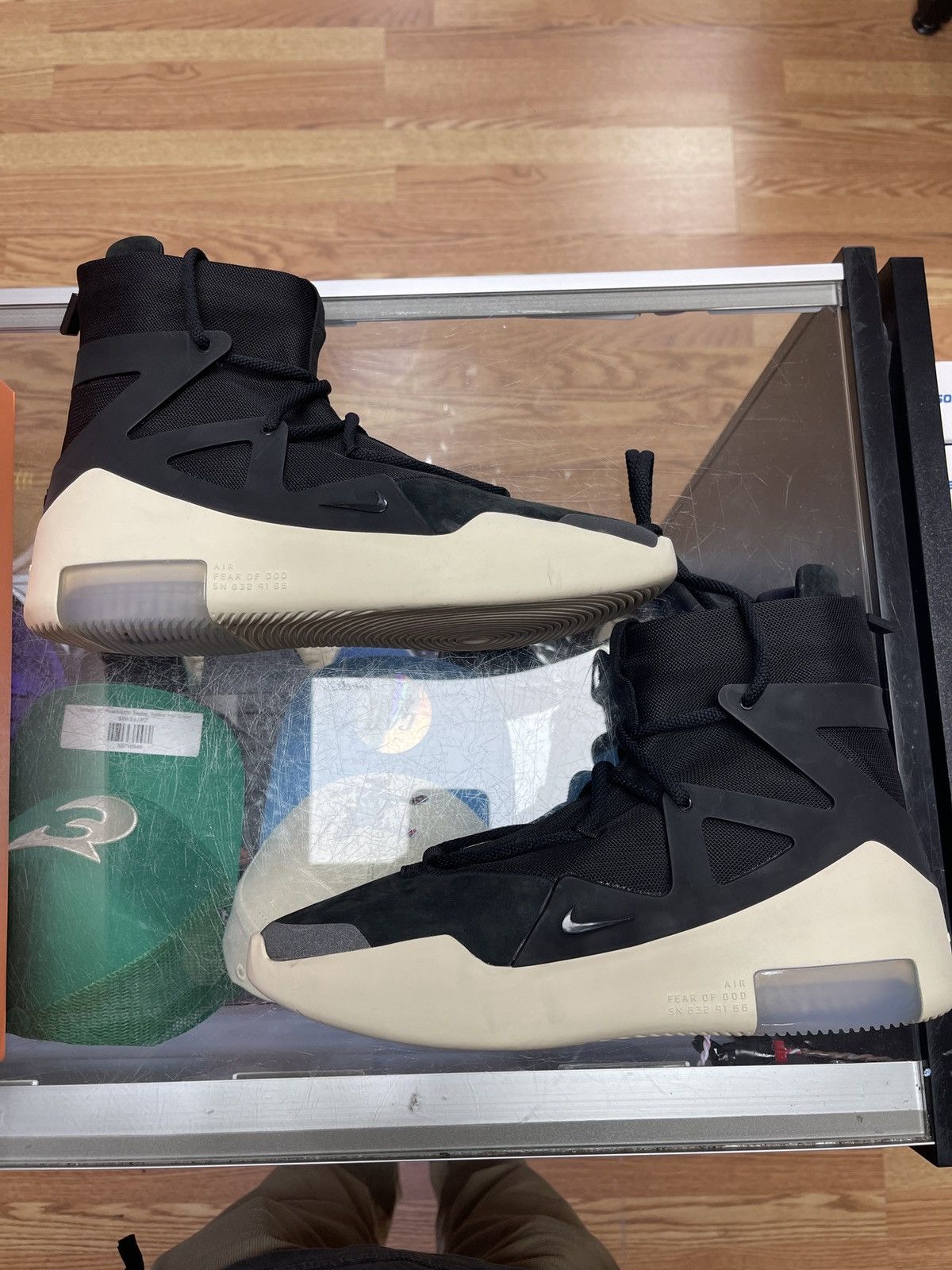 image of Fear Of God 1 Black Shoes, Men's (Size 9)
