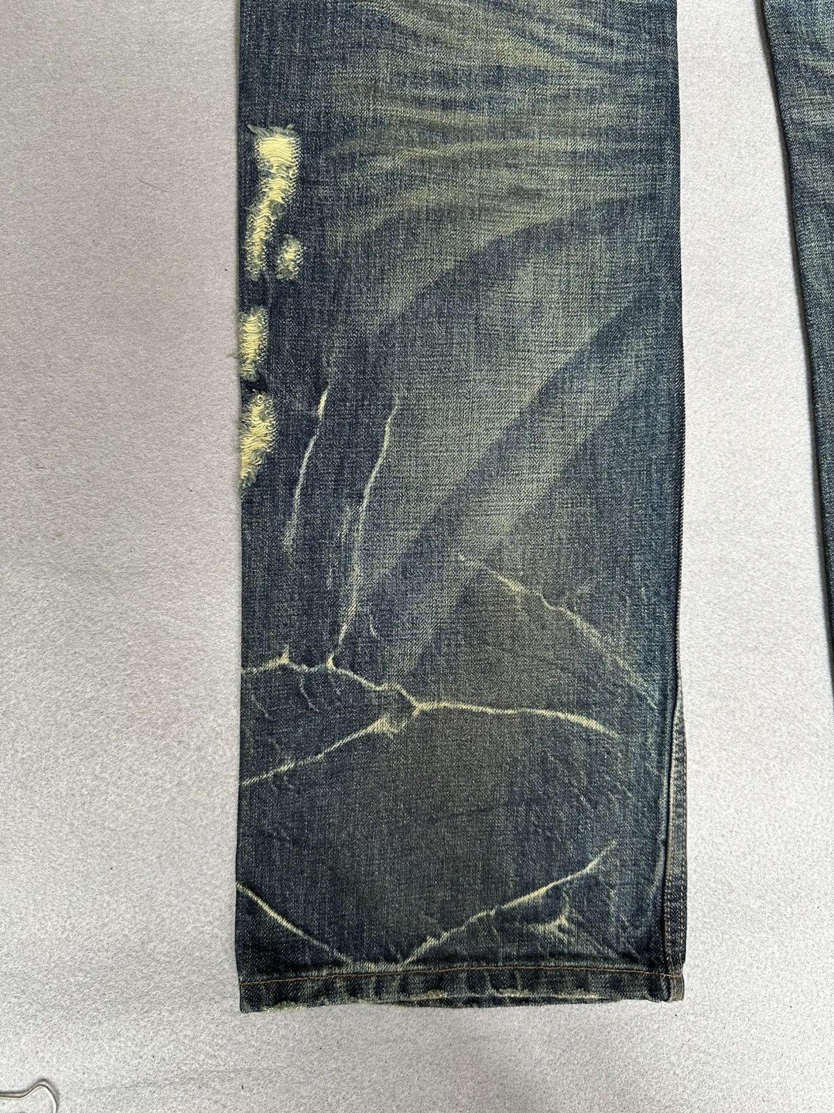 JACKROSE Jack Rose Japan Distressed Denim Size US 32 / EU 48 - 12 Thumbnail