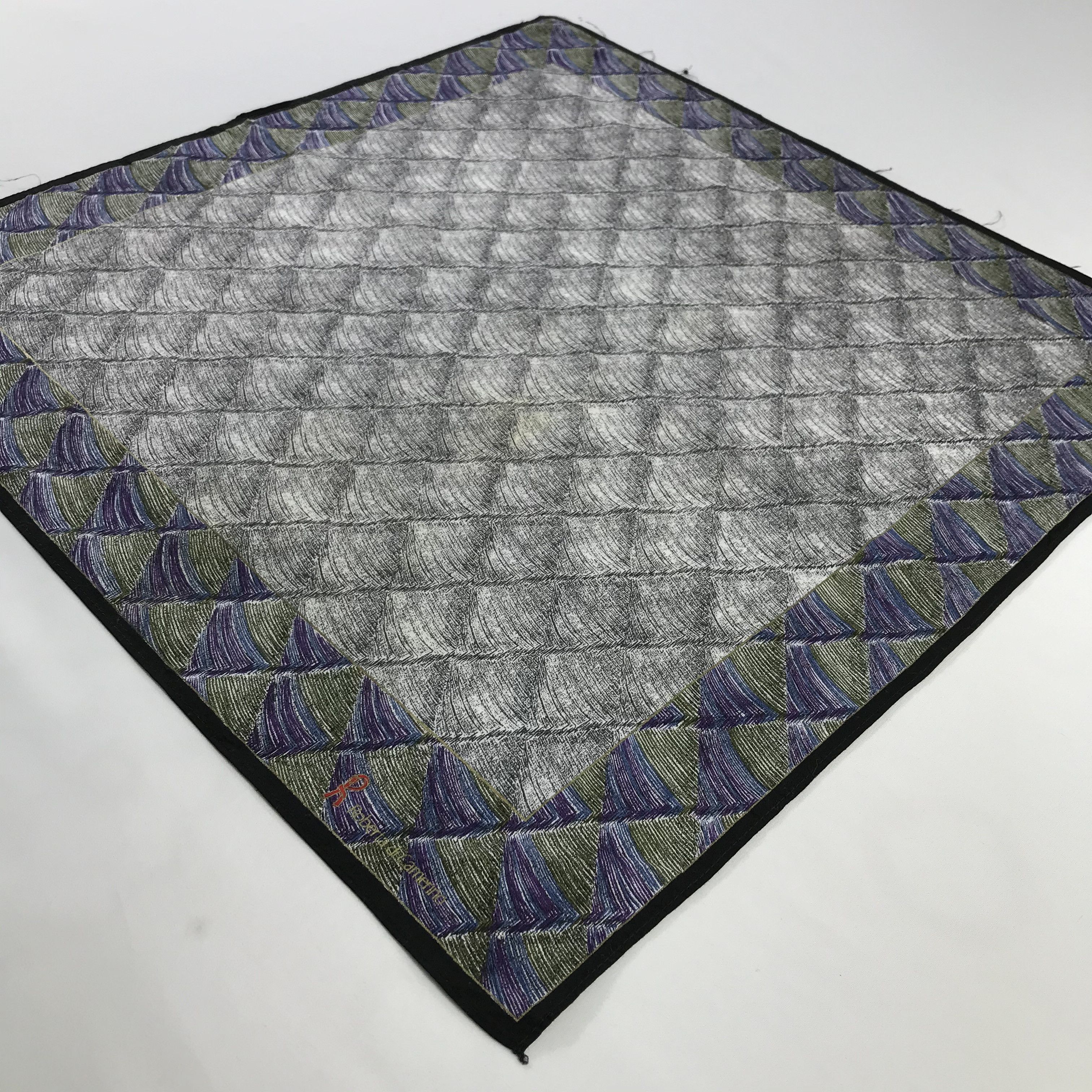 Roberta di Camerino × Vintage Roberta Di Camerino Bandana / Handkerchief /Neckerchief S765 Size ONE SIZE - 2 Thumbnail