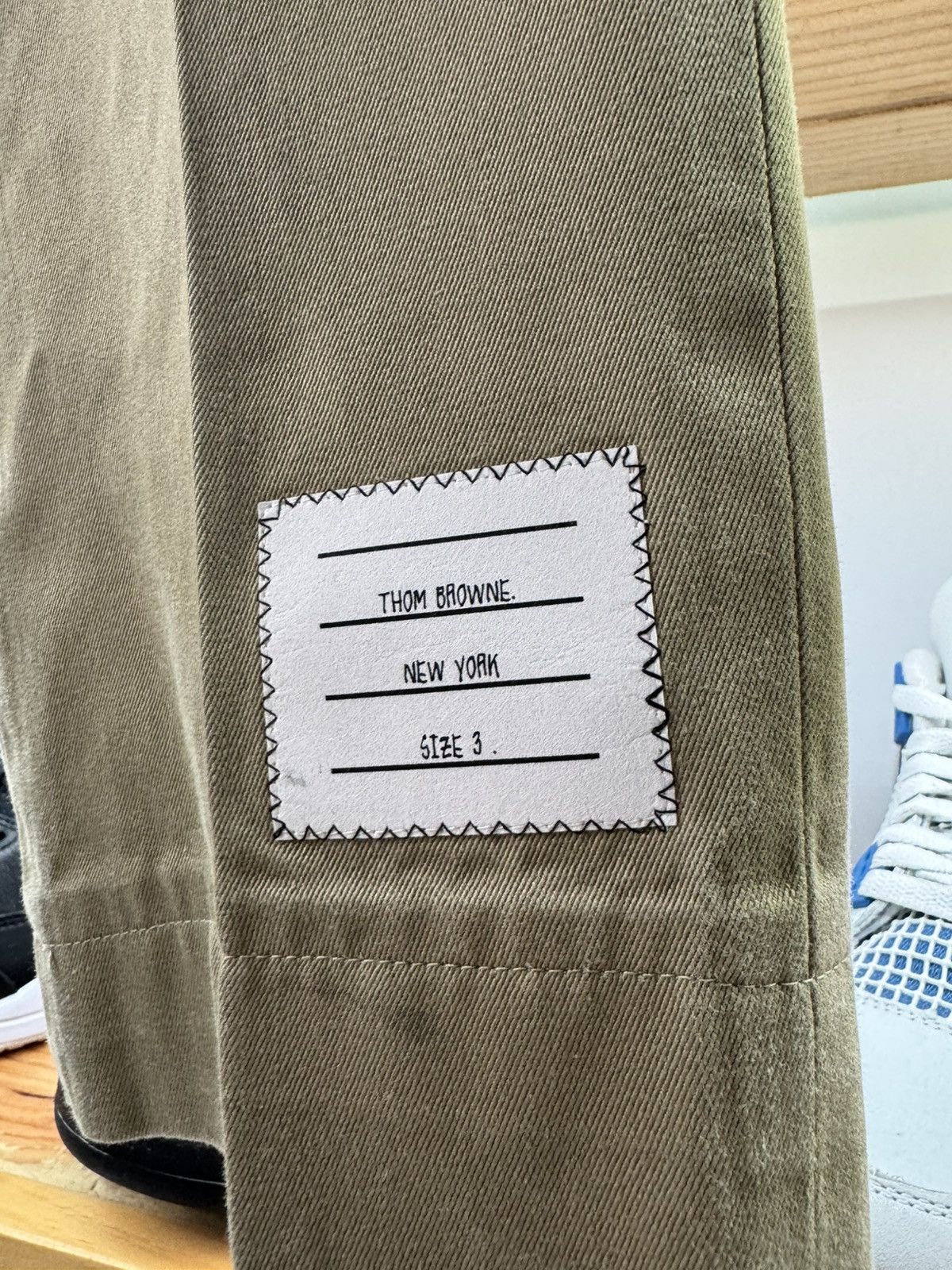 Thom Browne Thom Browne Twill Chino Trousers (Size 3) Size US 33 - 3 Thumbnail