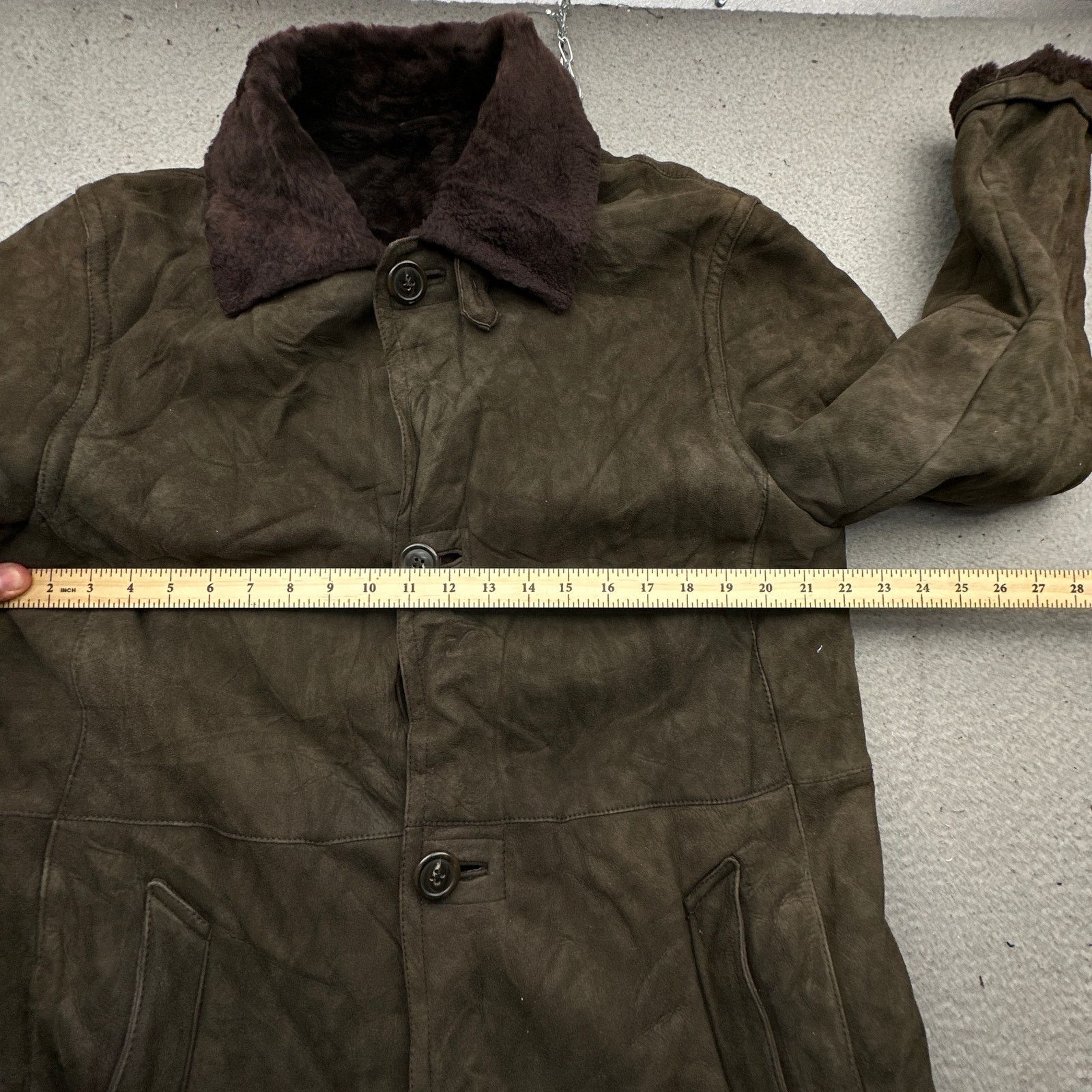 Metropolitan View Metropolitan View Original Shearling Coat Mens Large Brown Size US L / EU 52-54 / 3 - 5 Thumbnail