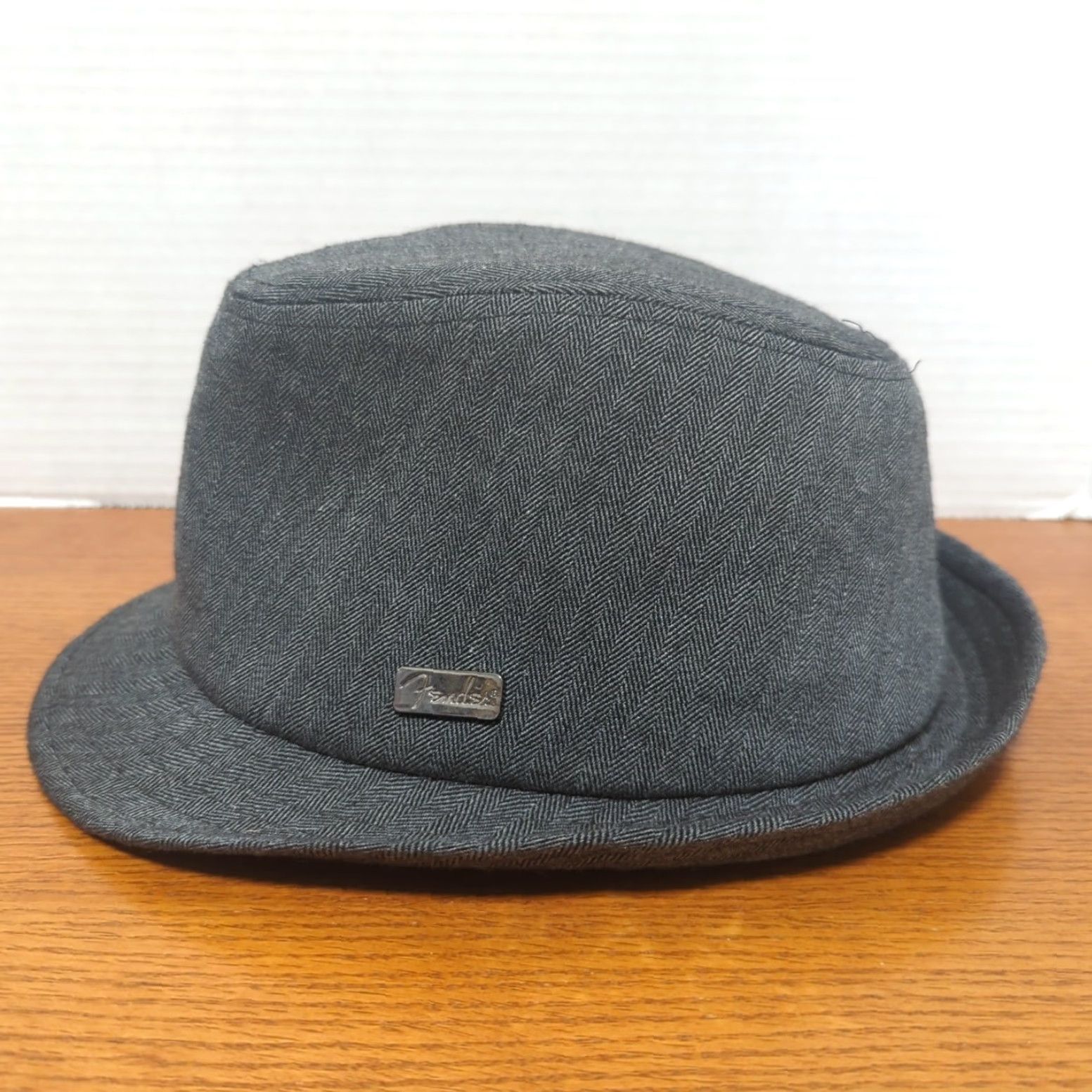 Fender Fender Fedora Hat Cap Dark Gray Adult Mens Size S/M Fits 7 1/8 - 7 3/8 Fedora Hats Size ONE SIZE - 5 Thumbnail