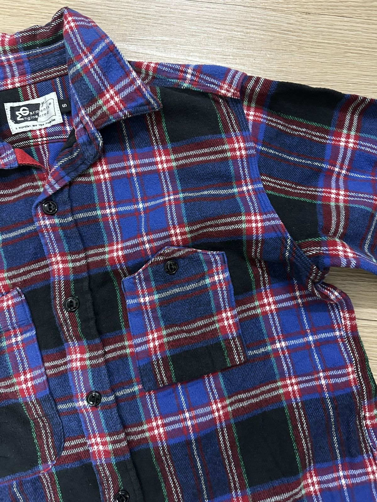 Engineered Garments × Japanese Brand × Nepenthes Rare Engineered Garments Nepenthes Plaid Checkered Shirt Size US S / EU 44-46 / 1 - 6 Thumbnail