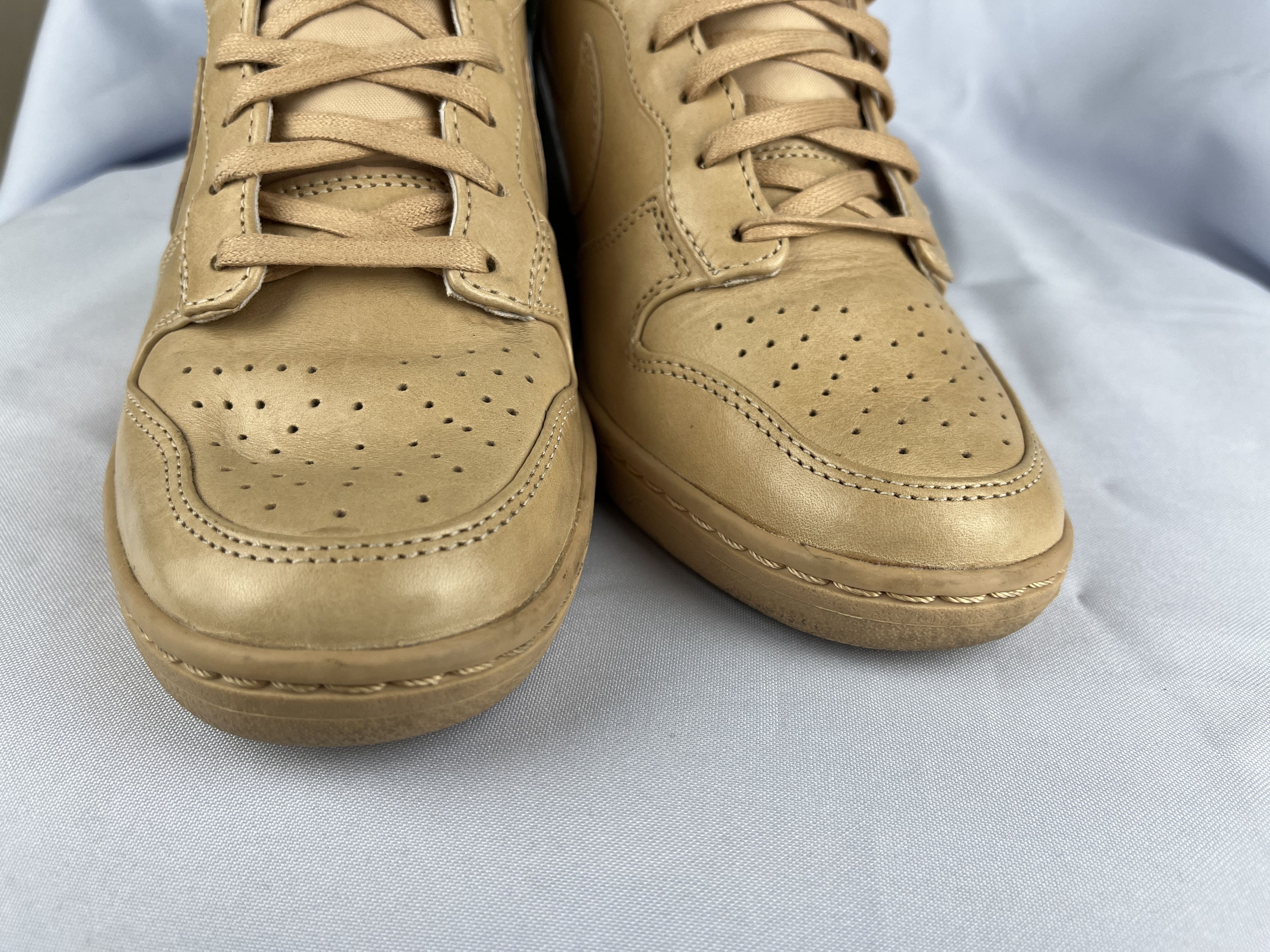 Nike Nike Dunk Sky High VT QS 'Vachetta Tan Arctic Green' Shoes Size US 6.5 / IT 36.5 - 5 Thumbnail