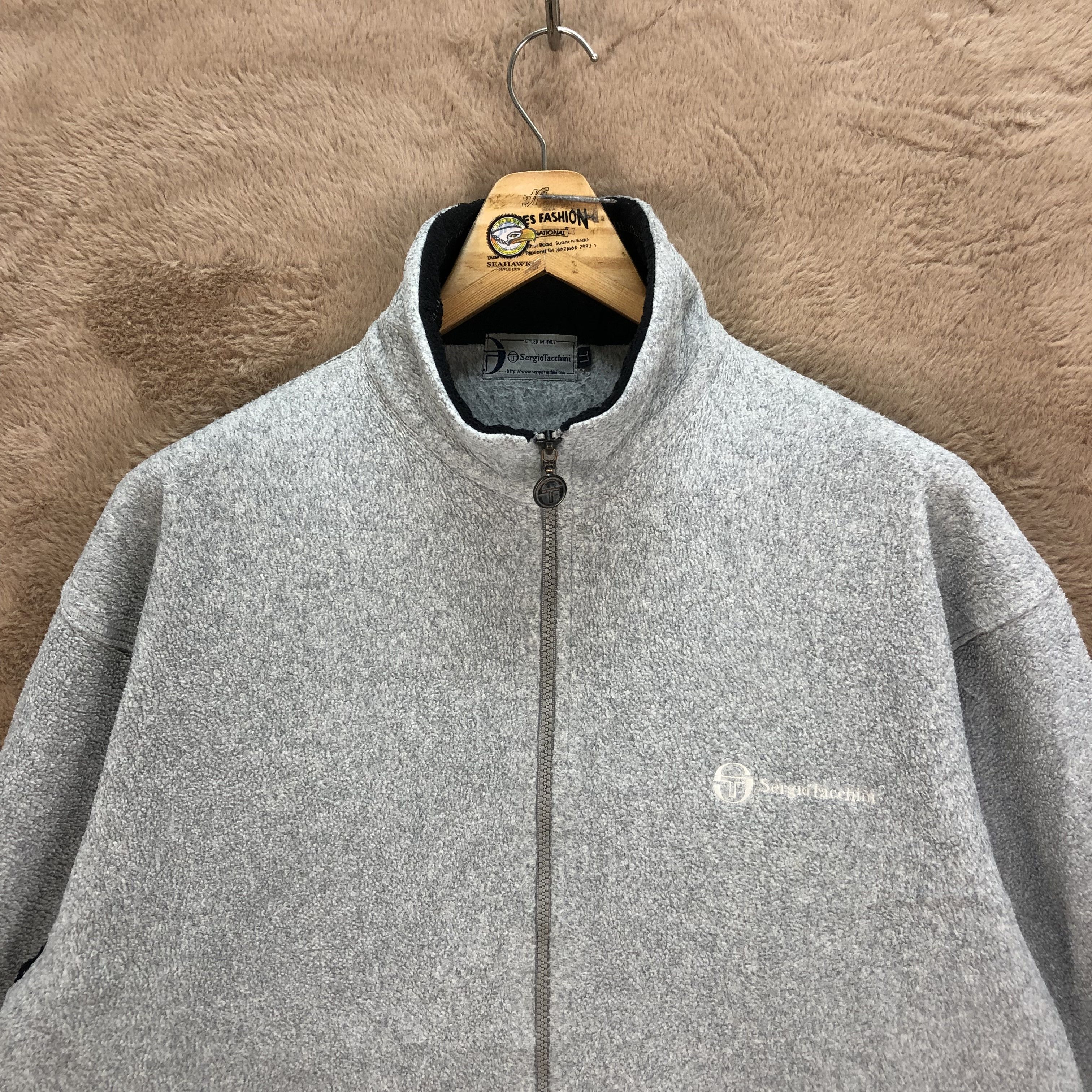 Sergio Tacchini Vintage Sergio Tacchini Made in Japan Fleece Jacket 5354-185 Size US L / EU 52-54 / 3 - 2 Thumbnail