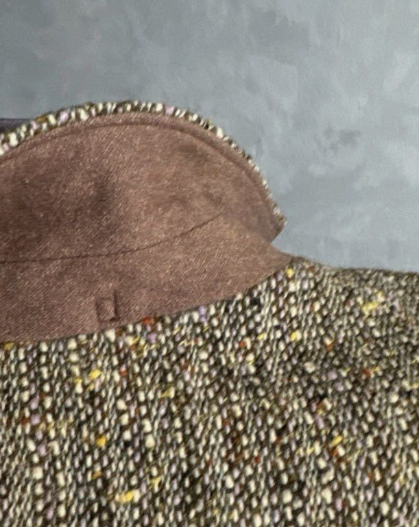 Burberry Vintage Burberry Women’s Tweed Oversized Blazer Jacket Size M / US 6-8 / IT 42-44 - 6 Thumbnail