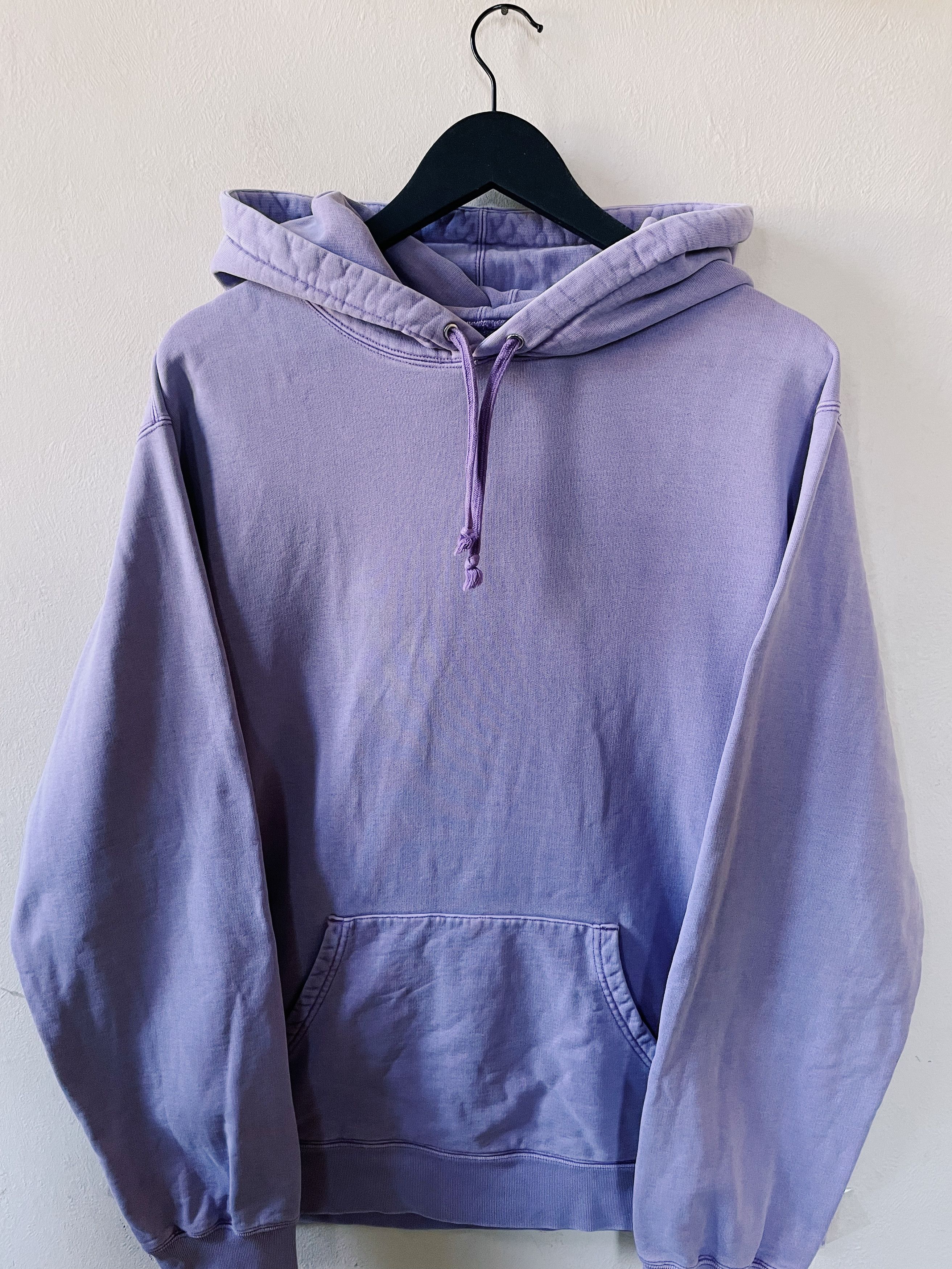 Supreme Supreme Overdyed Hoodie Purple Size US L / EU 52-54 / 3 - 1 Thumbnail