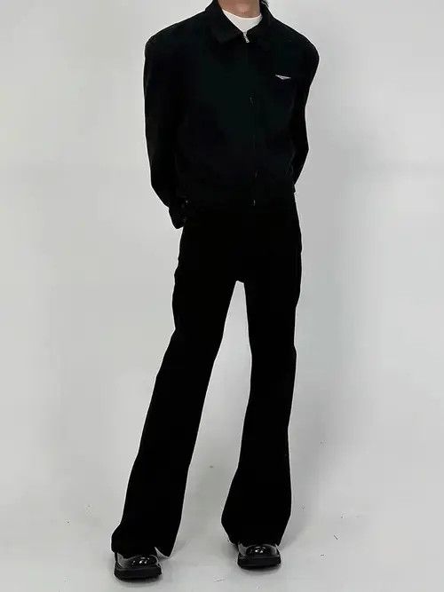 Japanese Brand × Jean Micro flared slimming and slim fitting jeans Size US 30 / EU 46 - 2 Thumbnail