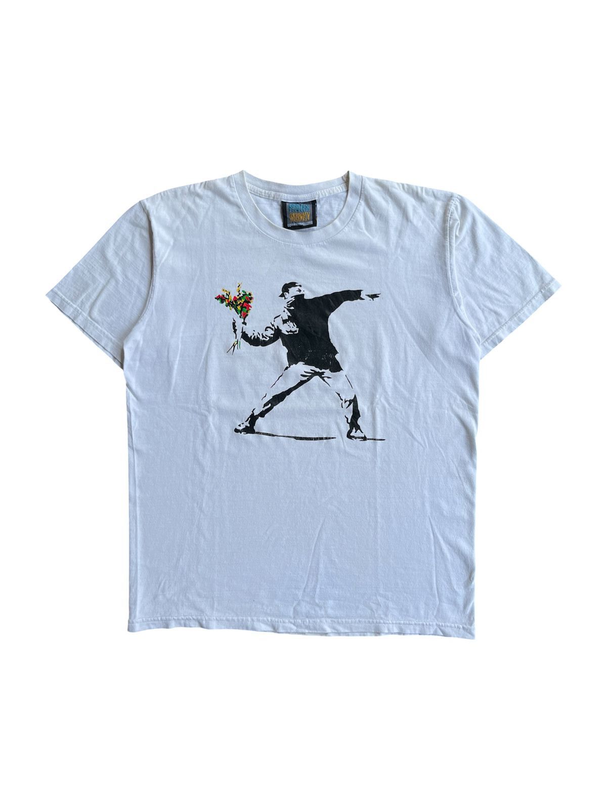 Vintage 00s Banski Tshirt Size US L / EU 52-54 / 3 - 1 Thumbnail