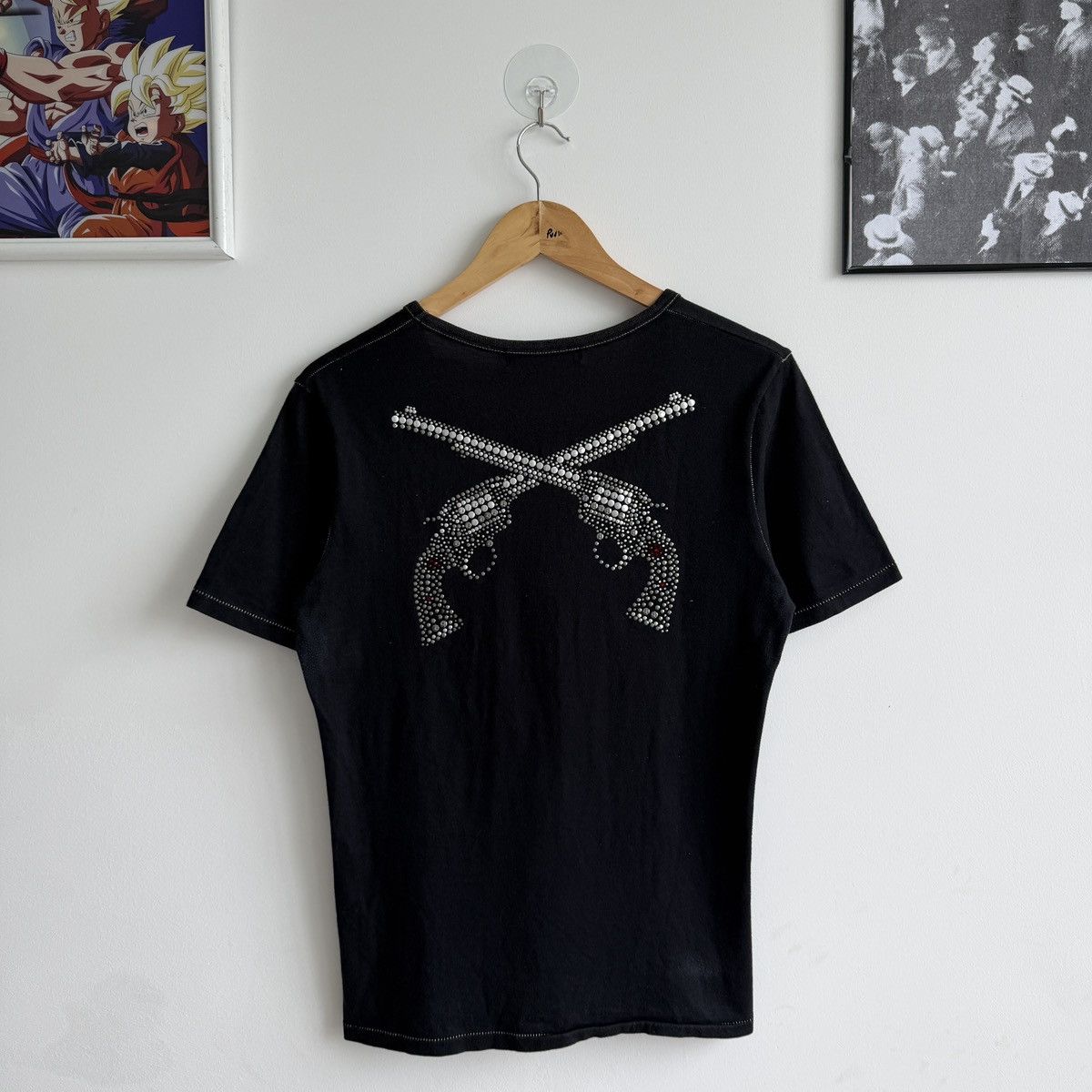 roarguns Vintage Thrashed Roarguns Studded Tee Shirt Size US M / EU 48-50 / 2 - 1 Thumbnail