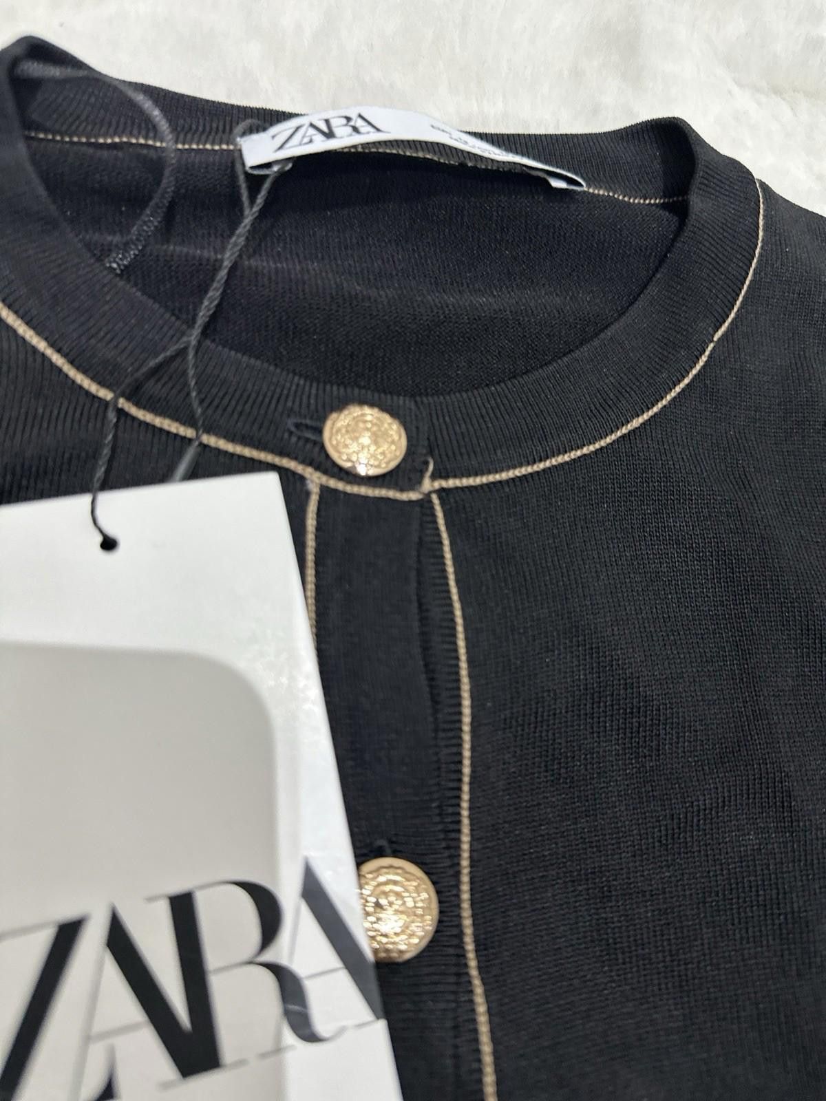 Zara ZARA black cardigan lightweigh Size M / US 6-8 / IT 42-44 - 2 Thumbnail