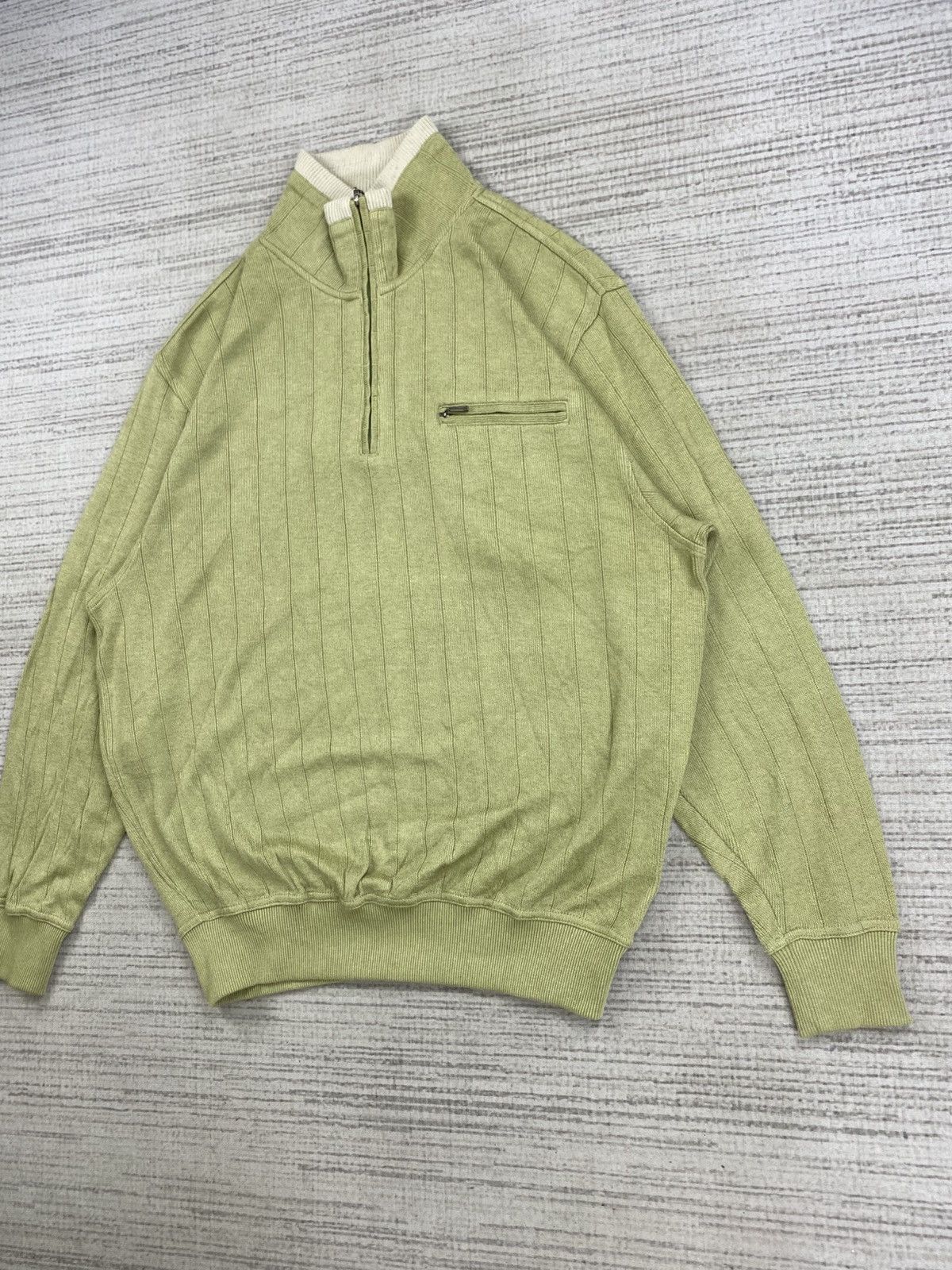 Japanese Brand × Kansai Yamamoto × Vintage Vintage 90s Sissy By Kansai Yamamoto Half Zipper Sweatshirt Size US XL / EU 56 / 4 - 4 Thumbnail