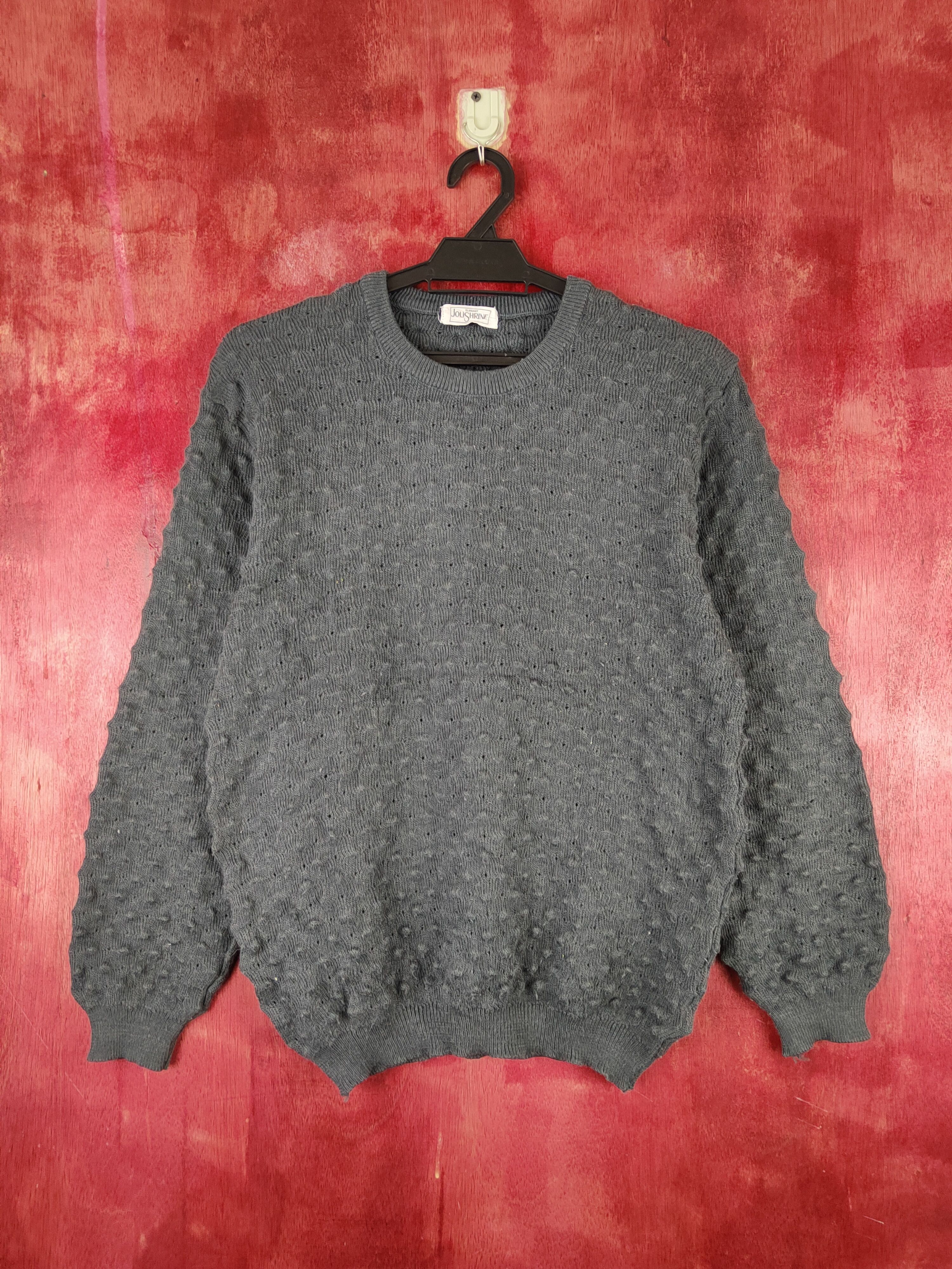Homespun Knitwear 3D Dots Joli Shrine Dark Gray Knitwear Sweatshirts #SS1689 Size US S / EU 44-46 / 1 - 1 Thumbnail