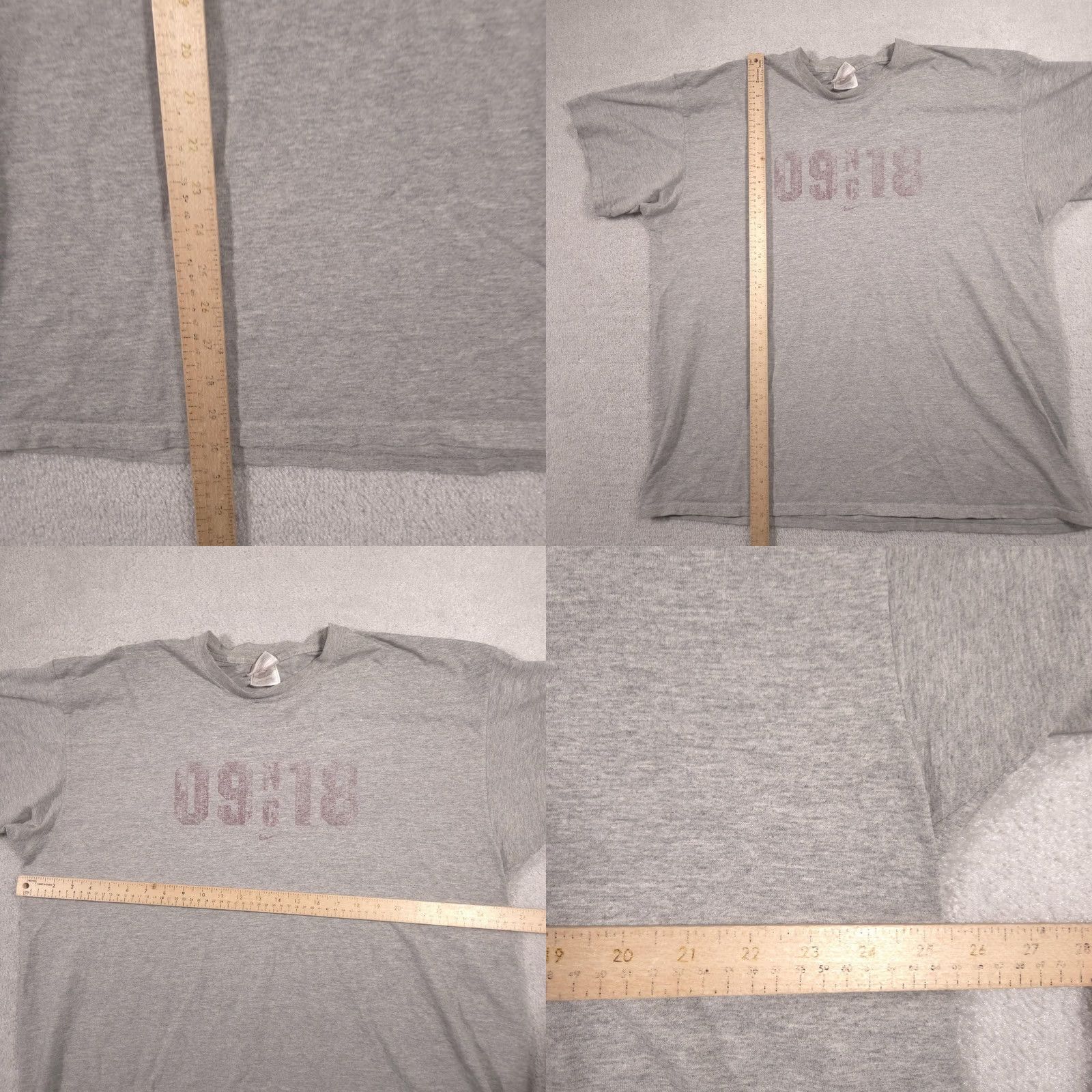 Nike Nike Shirt Mens 2XL Gray Crewneck Graphic Tee Casual Cotton Polyester Short Sleeve All Seasons 09 18 Faded Number Nike Swoosh Ladies? Size US XXL / EU 58 / 5 - 8 Thumbnail