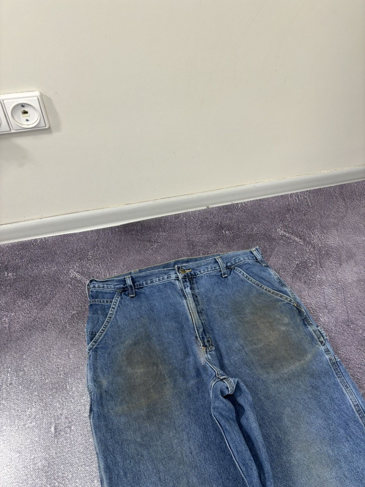 Carhartt Vintage Carhartt Workwear Y2K Skate Work Denim Baggy Jeans Size US 36 / EU 52 - 10 Thumbnail