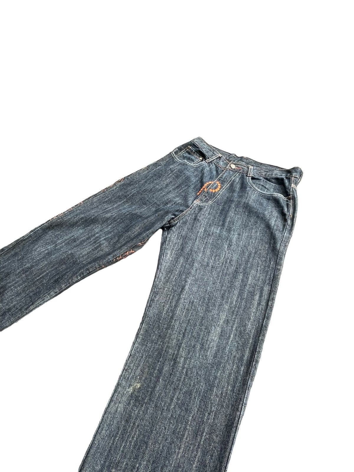Japanese Brand Parish Custom Denim Size US 33 - 3 Thumbnail