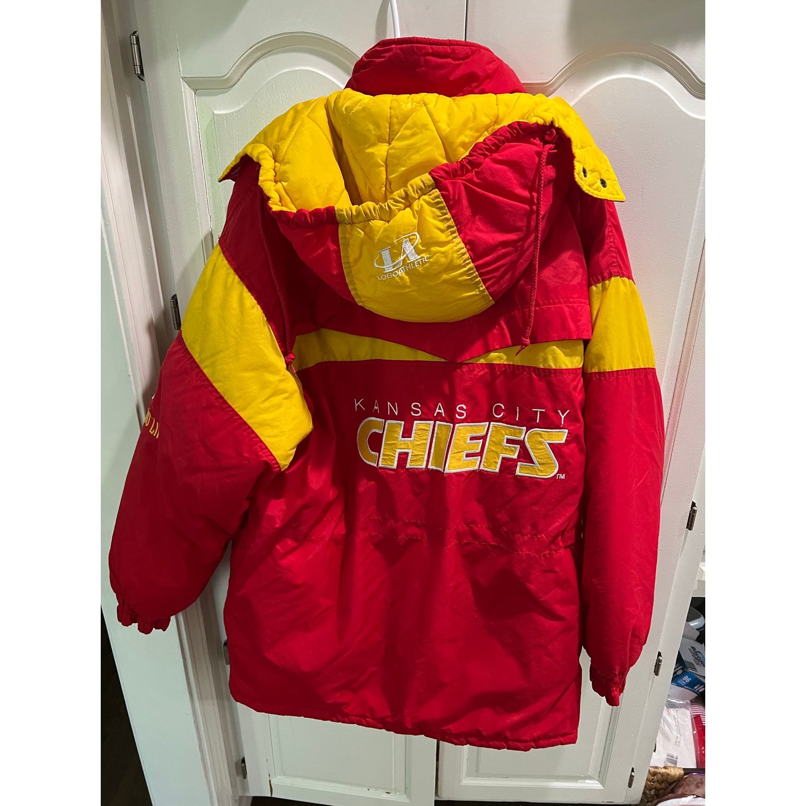 Logo Athletic Vintage Kansas City Chiefs Jacket Logo Athletic Pro Line Size US L / EU 52-54 / 3 - 12 Thumbnail
