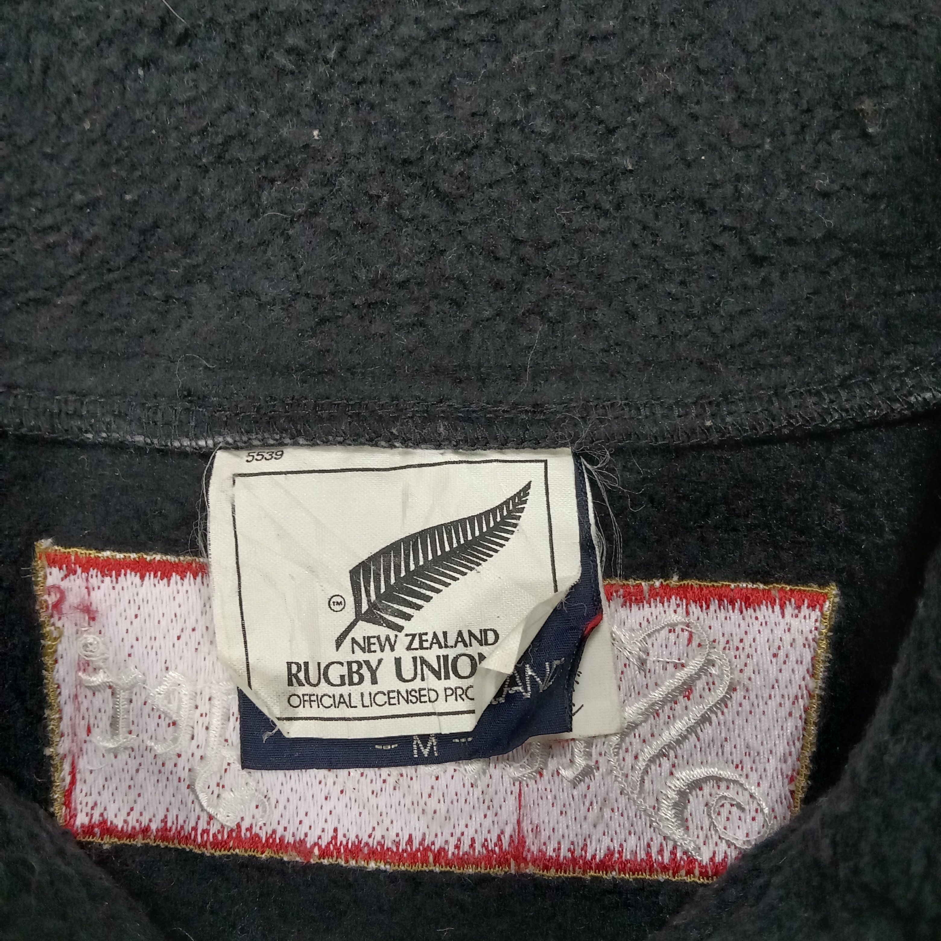 Canterbury of New Zealand × Vintage Canterbury New Zealand All Blacks Rugby Half Zipper Sweater Size US L / EU 52-54 / 3 - 9 Thumbnail