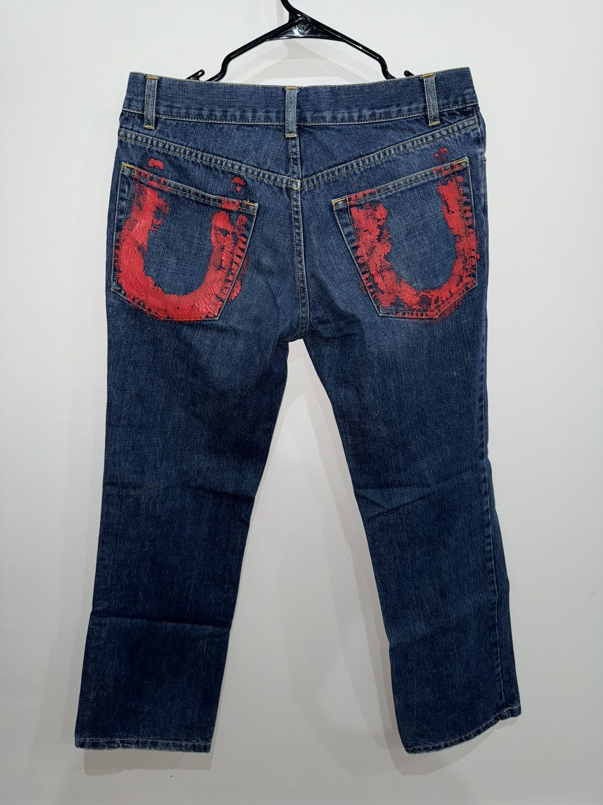 John Galliano × Vintage Joh Galliano Spelled Out Jeans Size US 30 / EU 46 - 5 Thumbnail