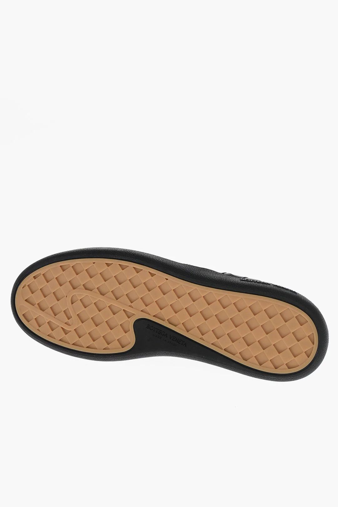 Bottega Veneta og1mm0426 Woven Leather Slip-On Sneakers in Black Size US 6 / EU 39 - 5 Thumbnail