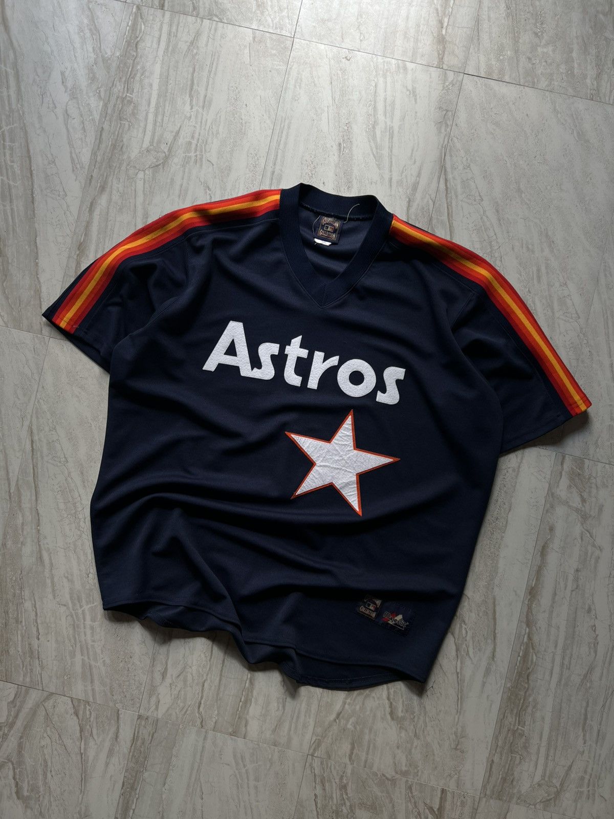Vintage Vintage MLB Houston Astros Rare Iconic Baseball Jersey Size US XXL / EU 58 / 5 - 1 Thumbnail