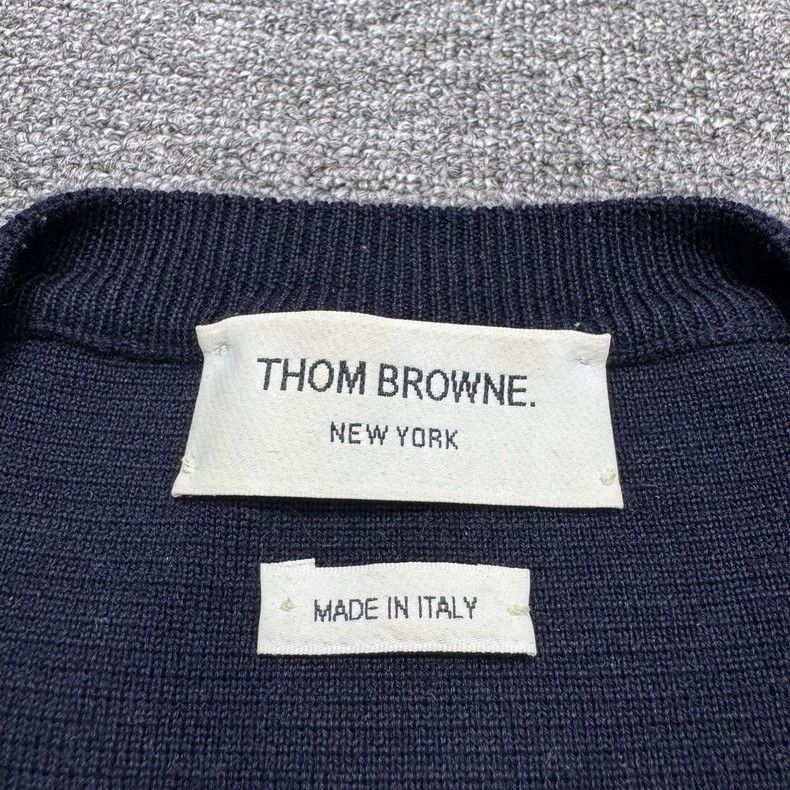 Thom Browne Thom Browne size2 Arm side striped sweater Size US M / EU 48-50 / 2 - 2 Thumbnail