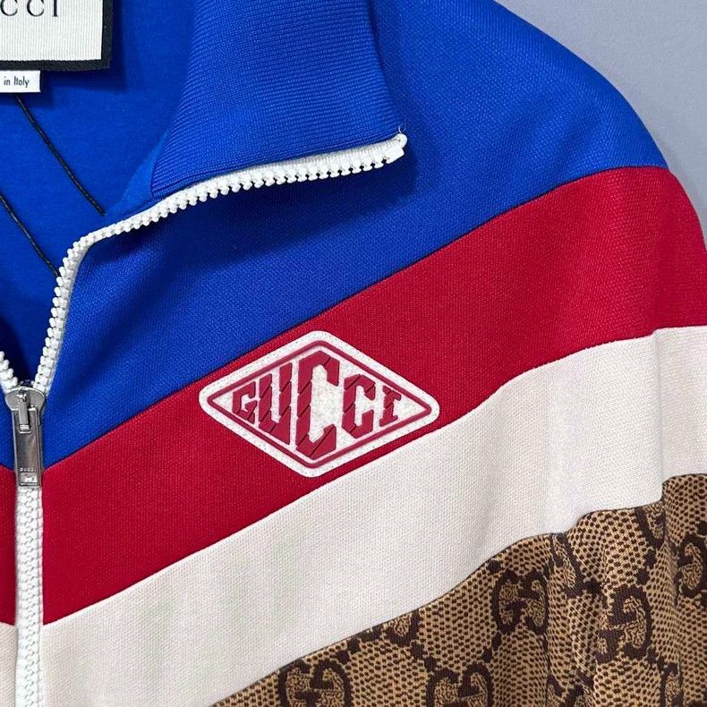 Gucci Gucci Half-zip full-print logo dress 2506-Nextarrow Size S / US 4 / IT 40 - 3 Thumbnail