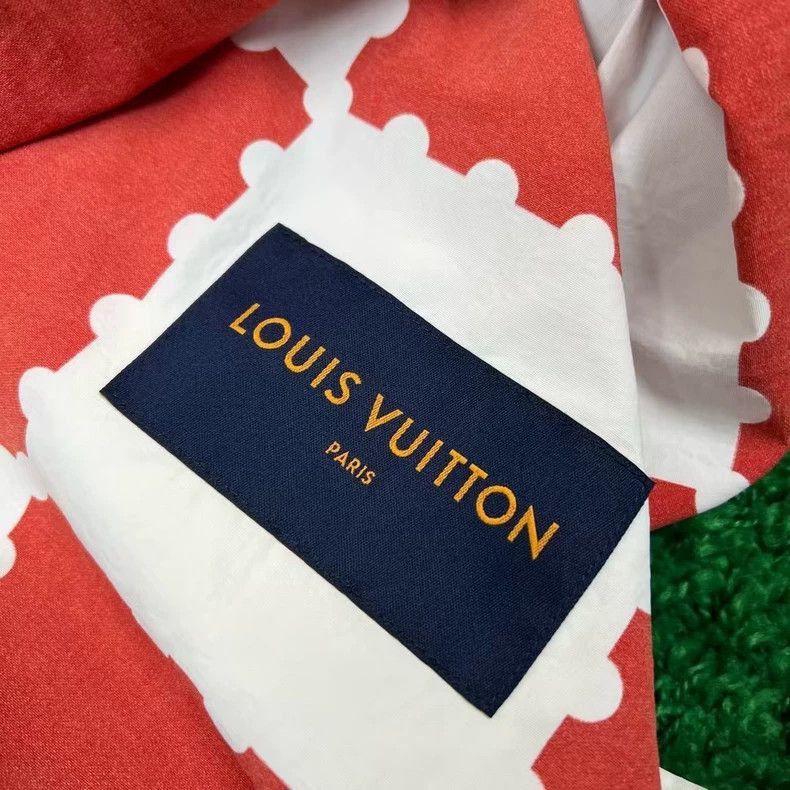 Louis Vuitton Louis Vuitton Red and White Checkered Jacket-2506 Size US L / EU 52-54 / 3 - 5 Thumbnail