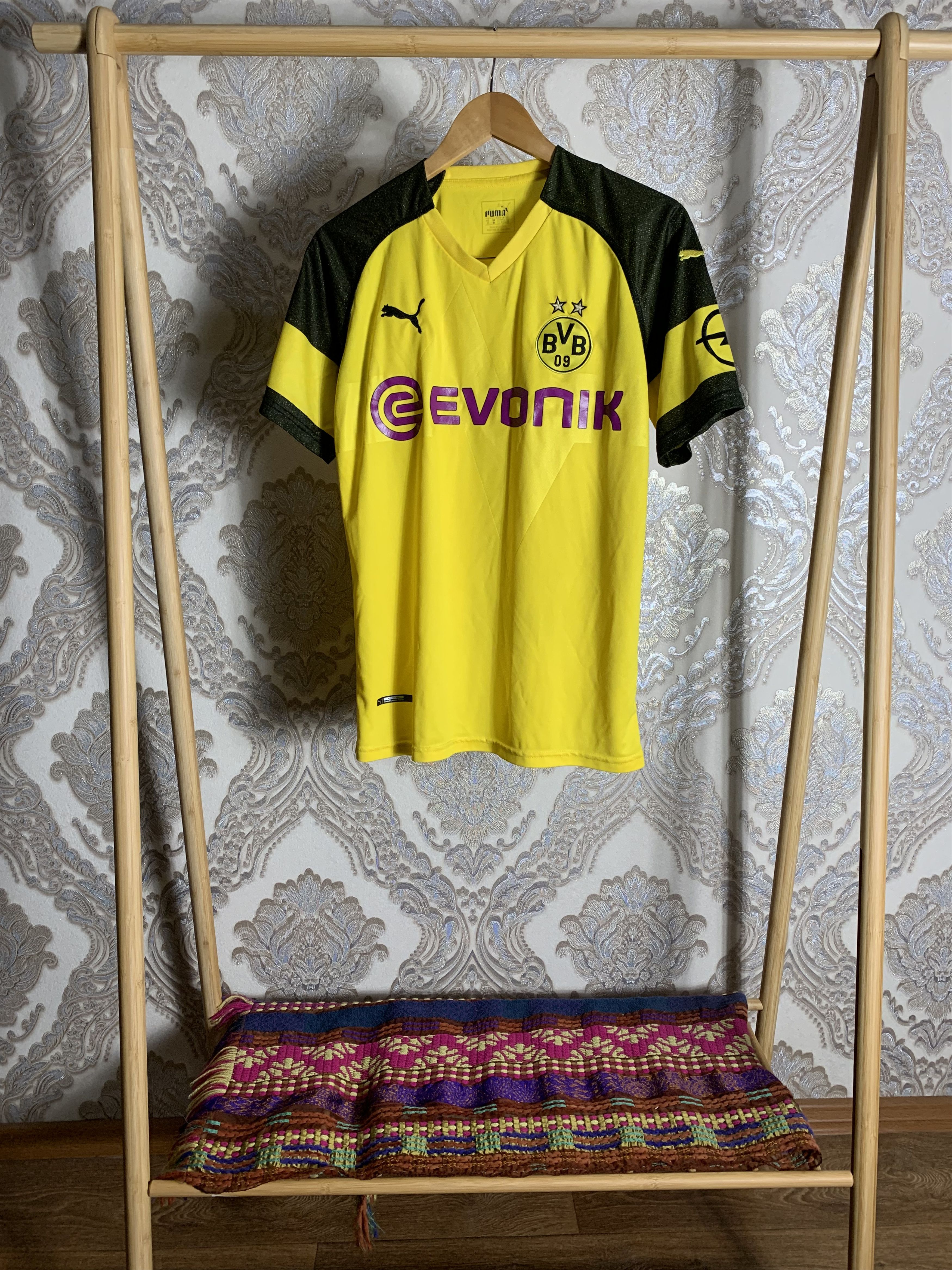 Puma VINTAGE PUMA FC BORUSSIA DORTMUND GERMANY SOCCER JERSEY Y2K Size US S / EU 44-46 / 1 - 2 Thumbnail