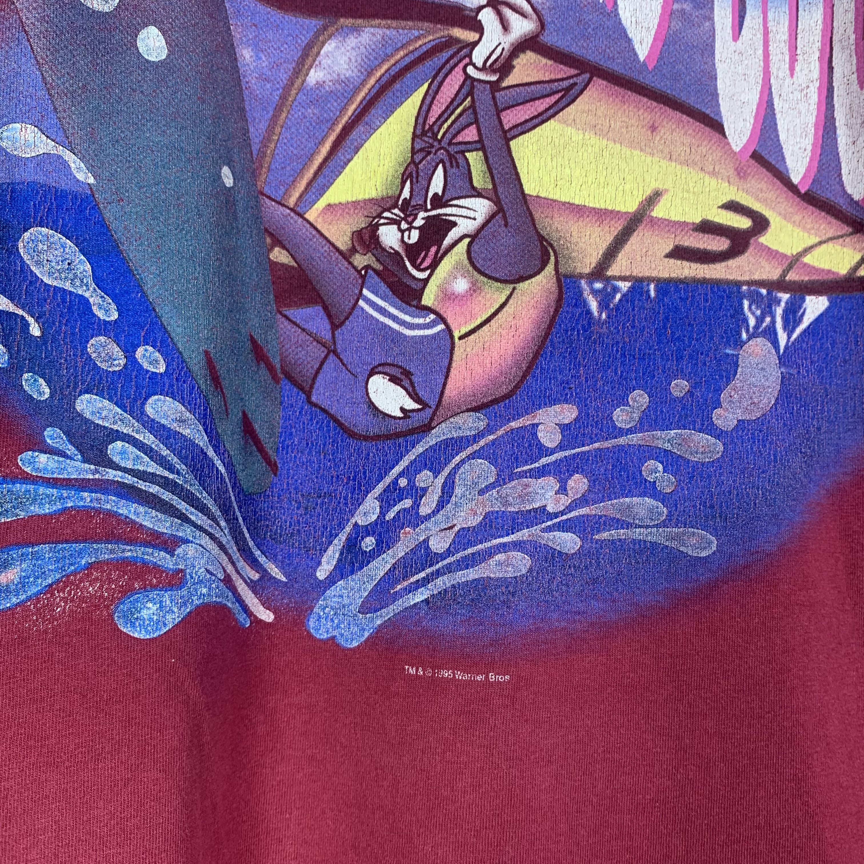 Warner Bros Vintage Warner Bros Sailboard Bugs Tshirt Size US M / EU 48-50 / 2 - 3 Thumbnail