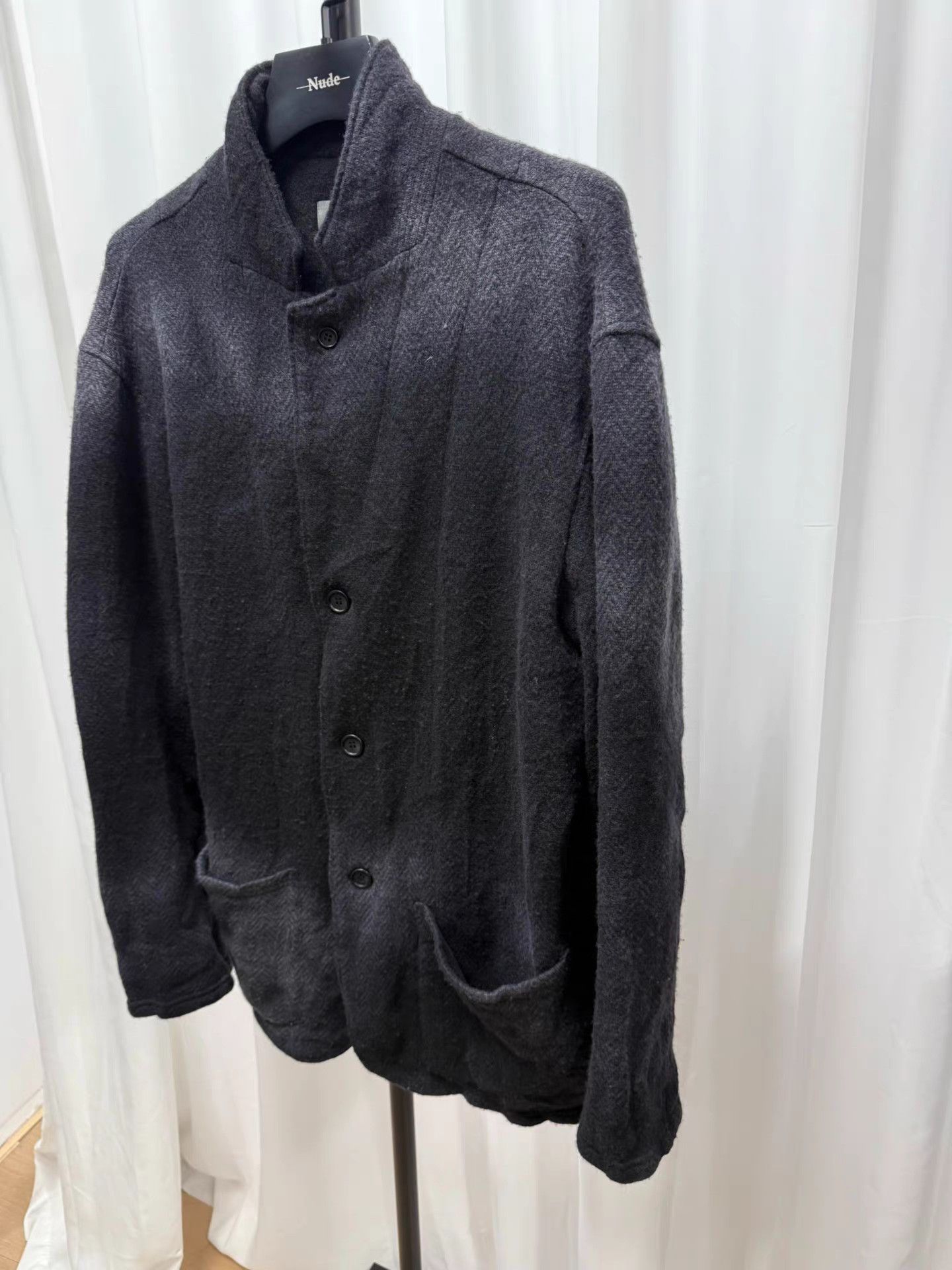 Yohji Yamamoto Yohji Yamamoto Pour Homme Dyed Wool Blazer K20 Size US L / EU 52-54 / 3 - 2 Thumbnail