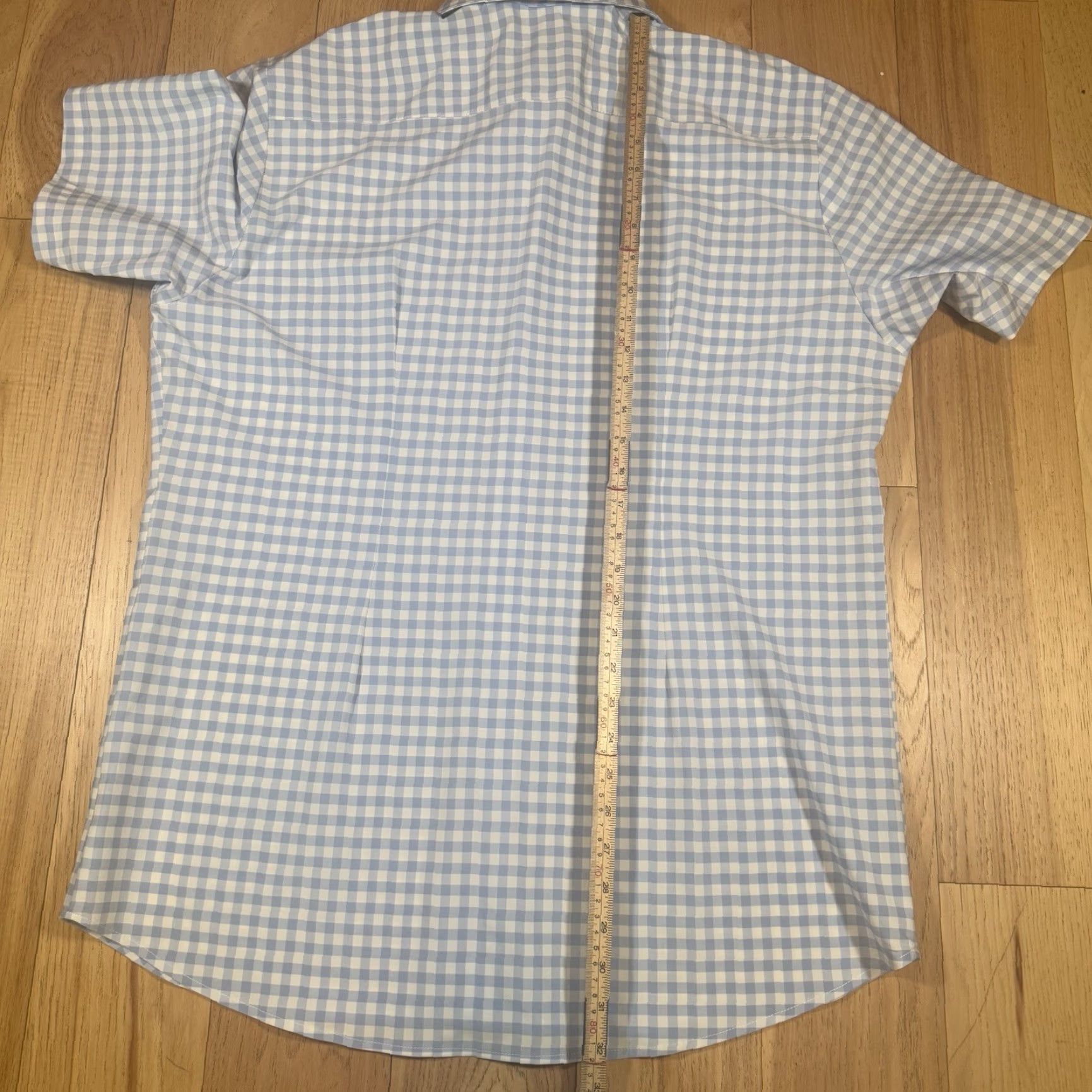 Mizzen+Main Mizzen Main Button Shirt Mens 2XL Short Sleeve Plaid Stretch USA Made Multicolor Button-Up Shirt Mens 2XL USA Plaid Stretch Size US XXL / EU 58 / 5 - 7 Thumbnail