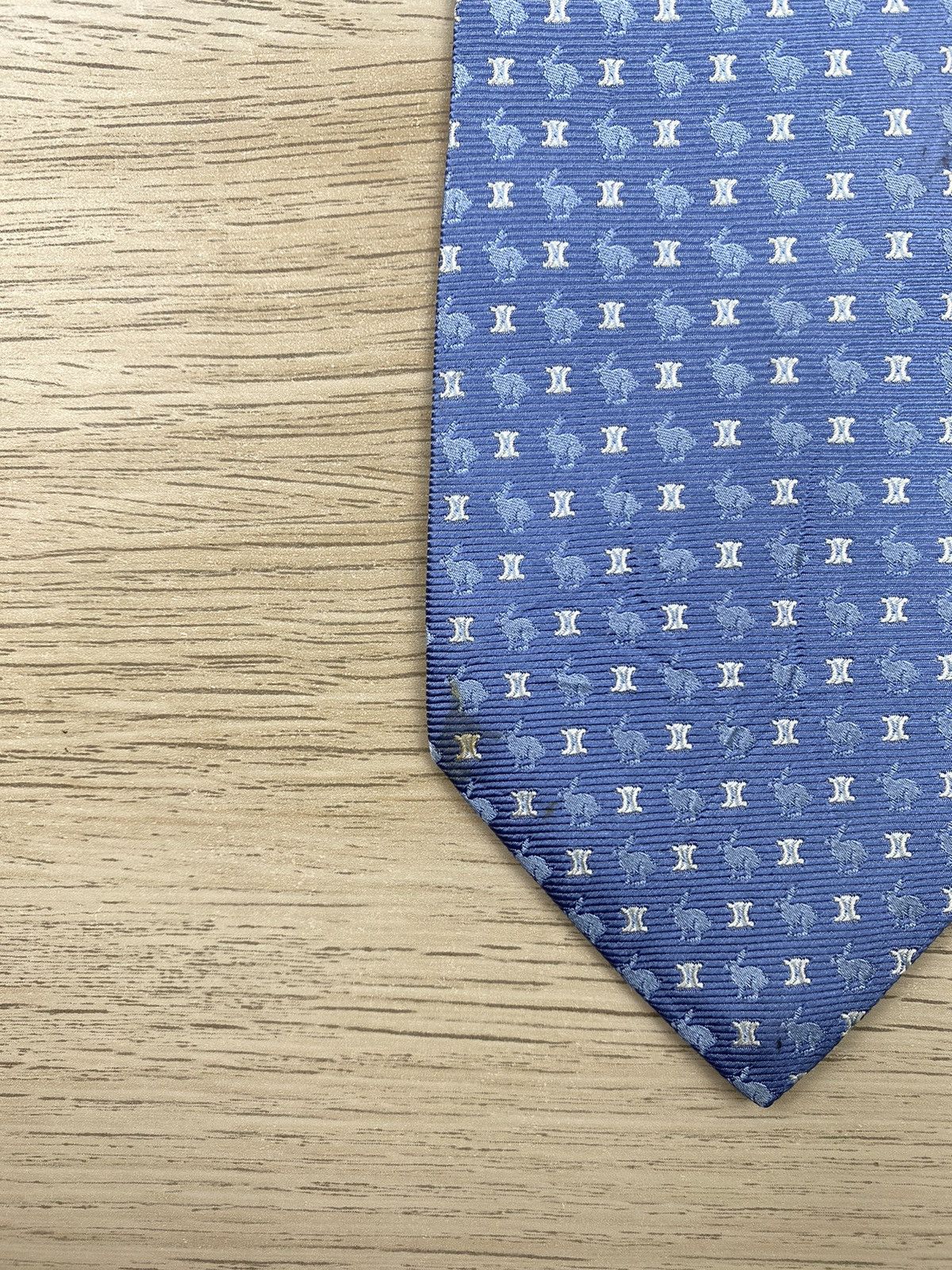 Celine Vintage Celine Silk Tie T70 Size ONE SIZE - 8 Thumbnail