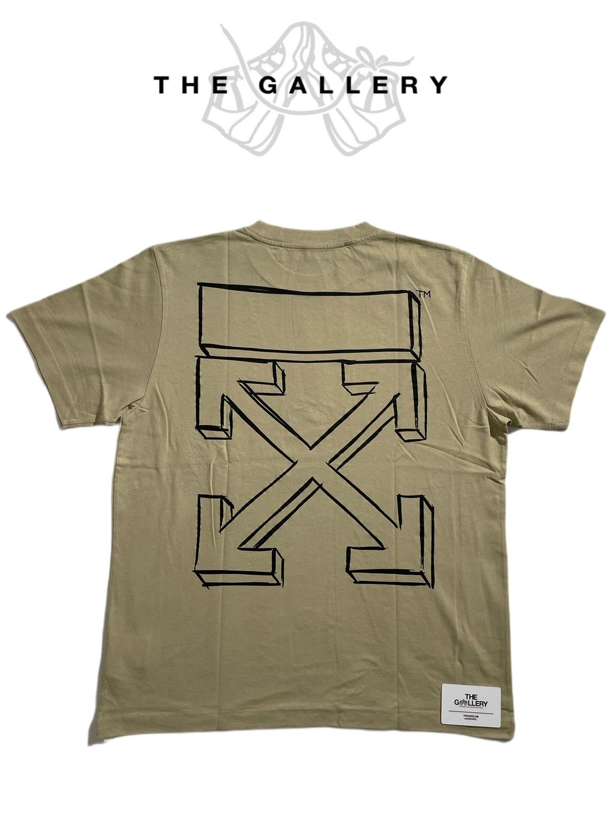 Off-White Off white outlined arrow tee Size US XL / EU 56 / 4 - 2 Thumbnail