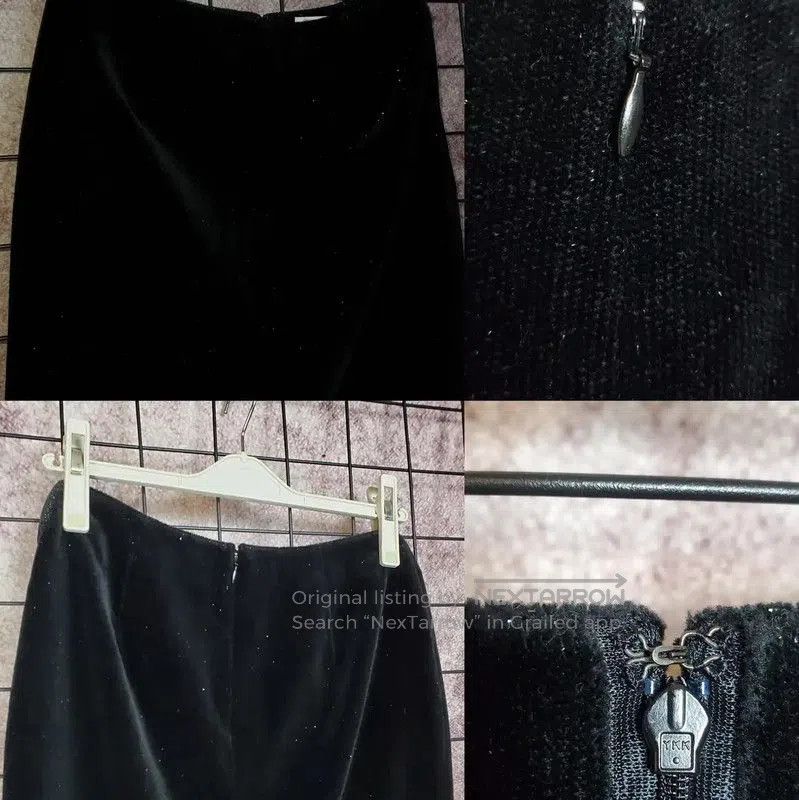 Dior Dior A-Line Black Skirt for Women . Size 28" / US 6 / IT 42 - 3 Thumbnail