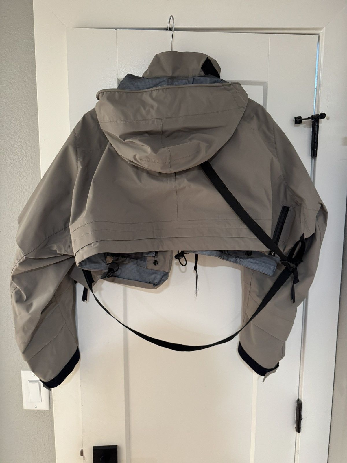 Acronym × Sacai Sac-j6011 cropped jacket- alpha green SIZE 2 Size US M / EU 48-50 / 2 - 4 Thumbnail