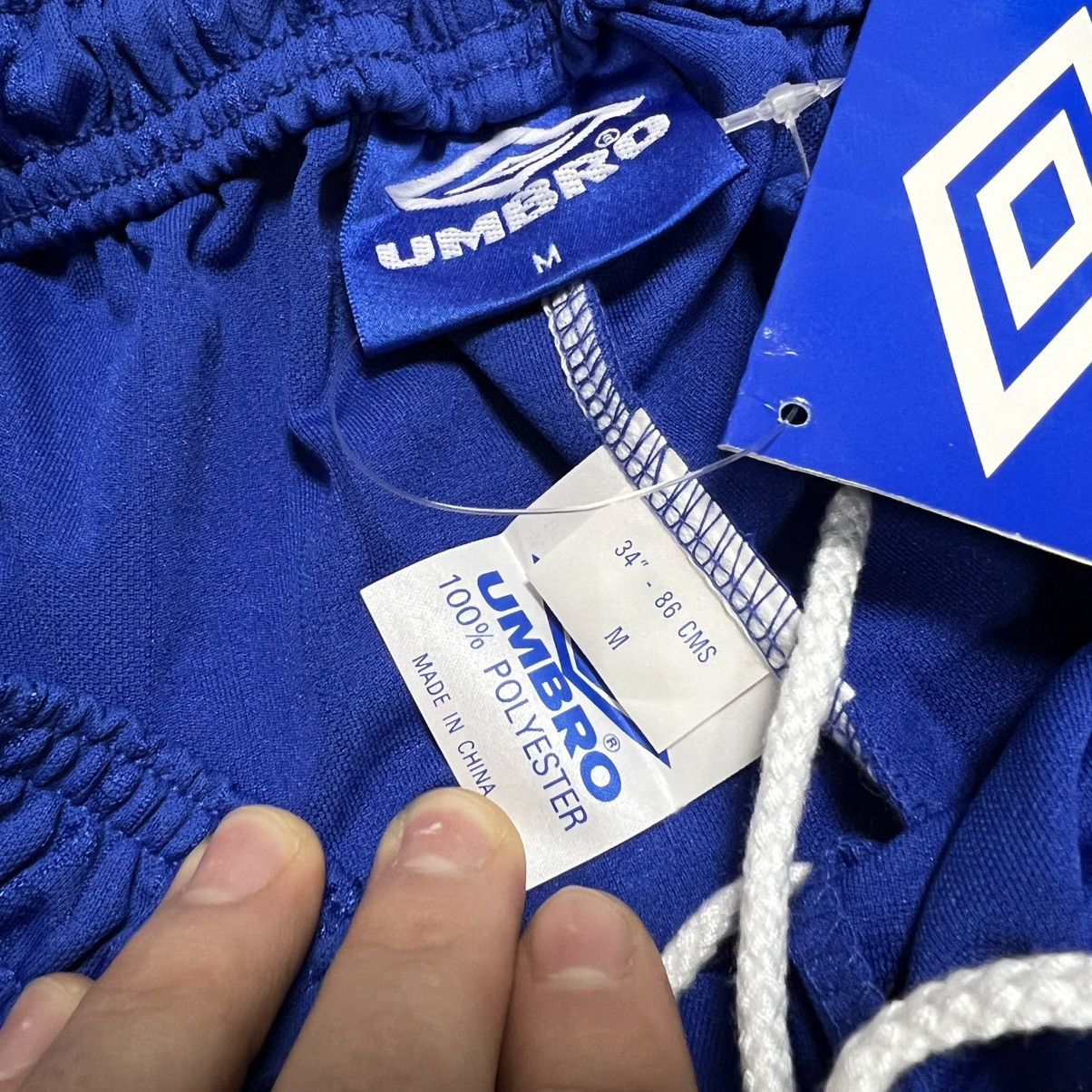 Umbro Umbro Vintage Soccer Shorts Football NEW with tags y2k Size US 32 / EU 48 - 12 Thumbnail