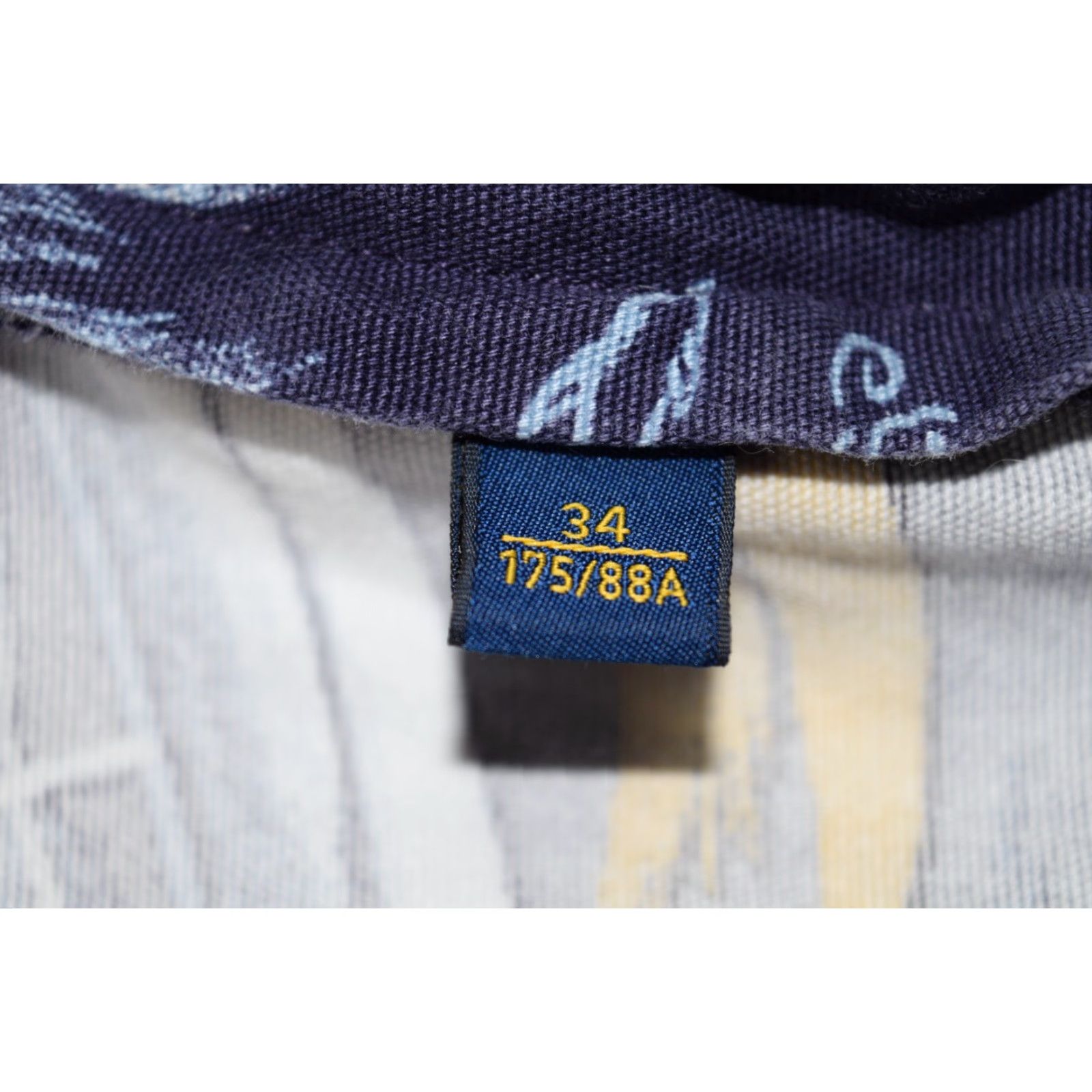 Polo Ralph Lauren POLO RALPH LAUREN Nautical Chinos 34" Waist Blue Graphic Casual Mens Size US S / EU 44-46 / 1 - 6 Thumbnail