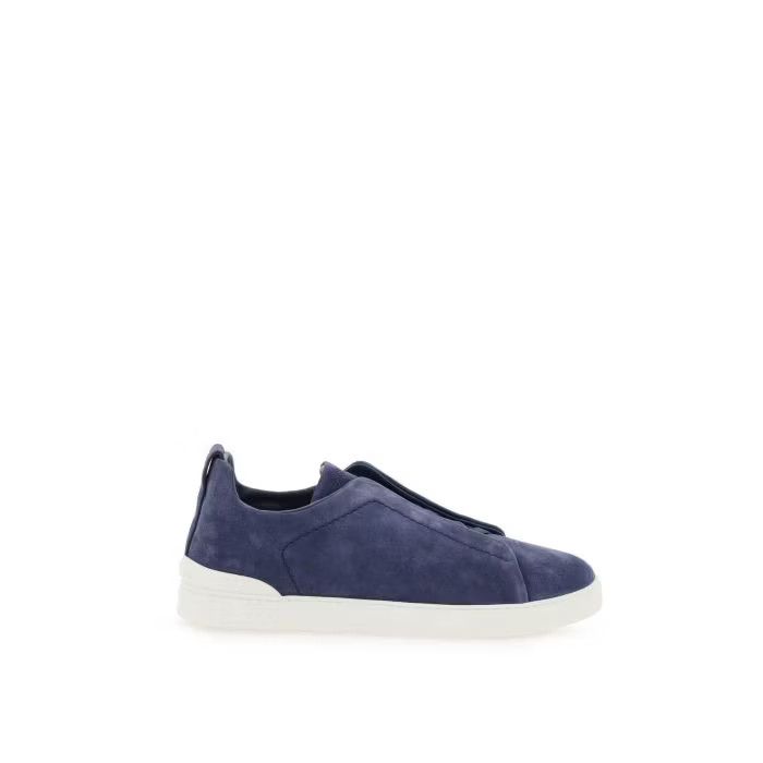 Z Zegna o1s22i1n0524 Triple Slip Sneakers in Blue | Grailed