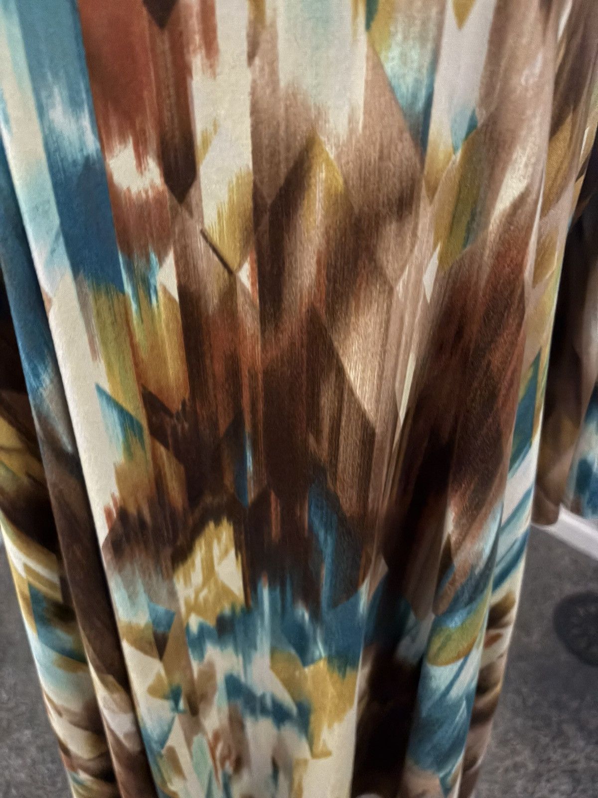 Other Abstract print size 2XL tunic 3/4 sleeve top Size XXL / US 16-18 / IT 52-54 - 7 Thumbnail