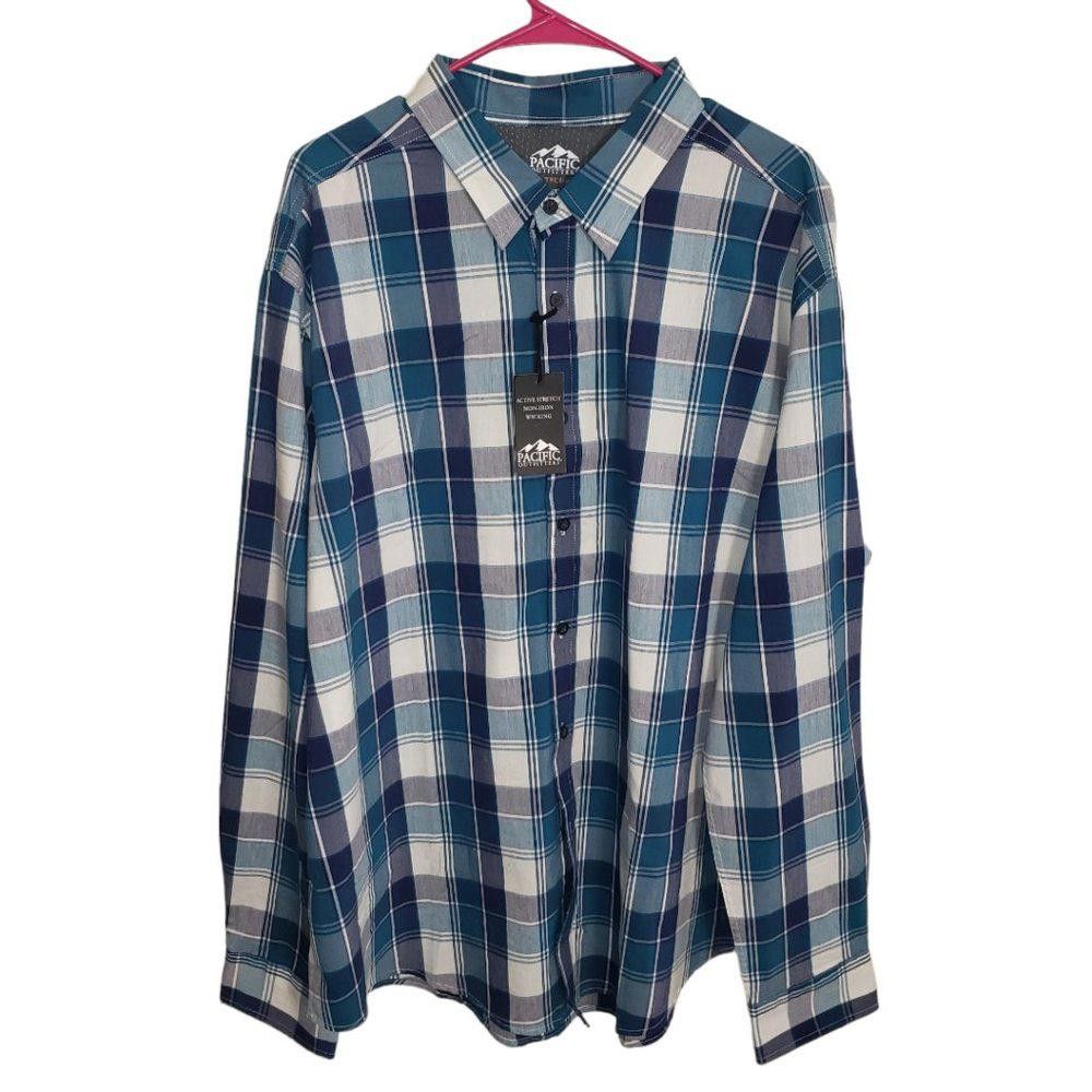 Designer CT403b Pacific Outfitters Long Sleeve NWT Shirt XXL Size 48R - 1 Thumbnail