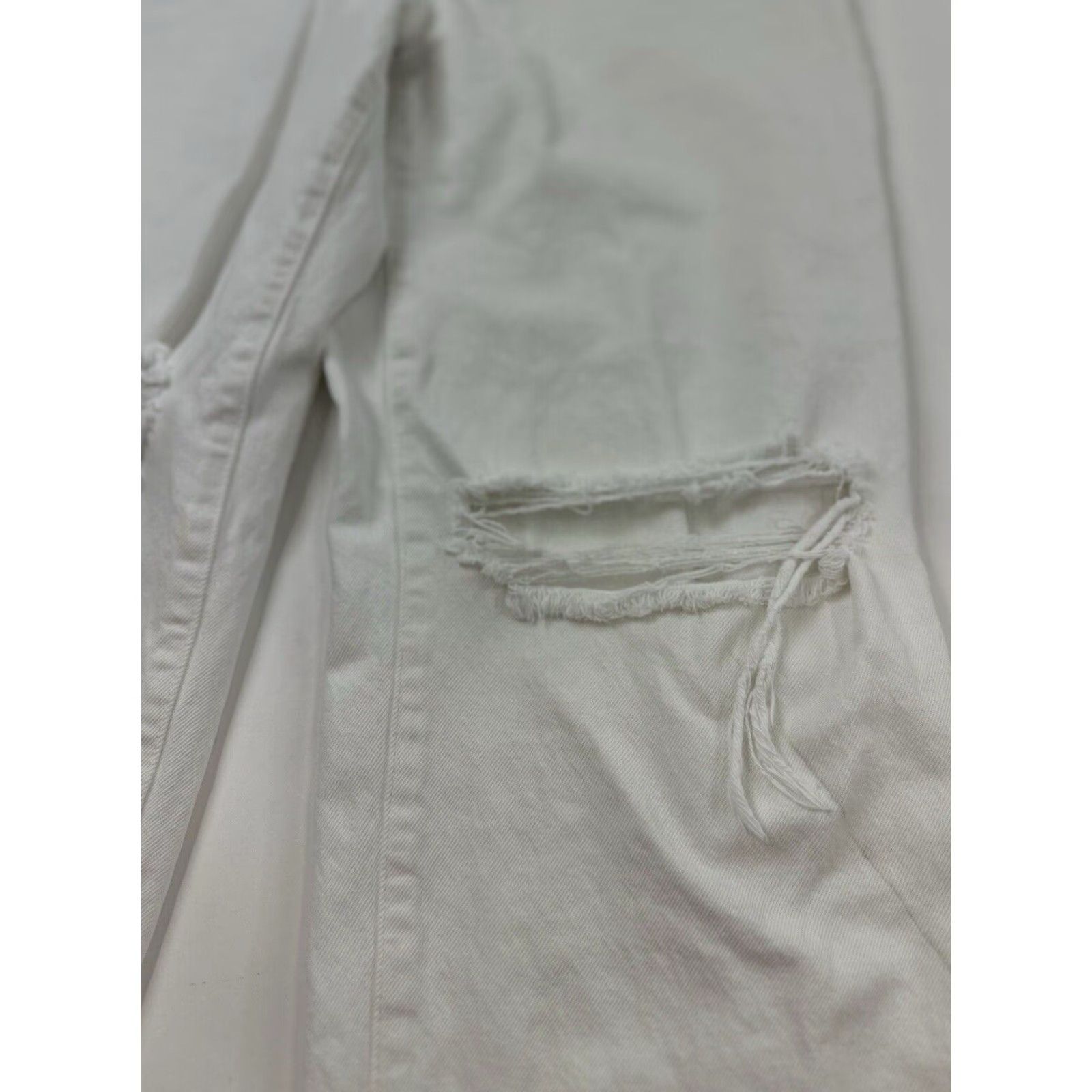 Madewell Madewell Jeans Women’s White 29 Baggy Straight Jeans Size 29" - 3 Thumbnail